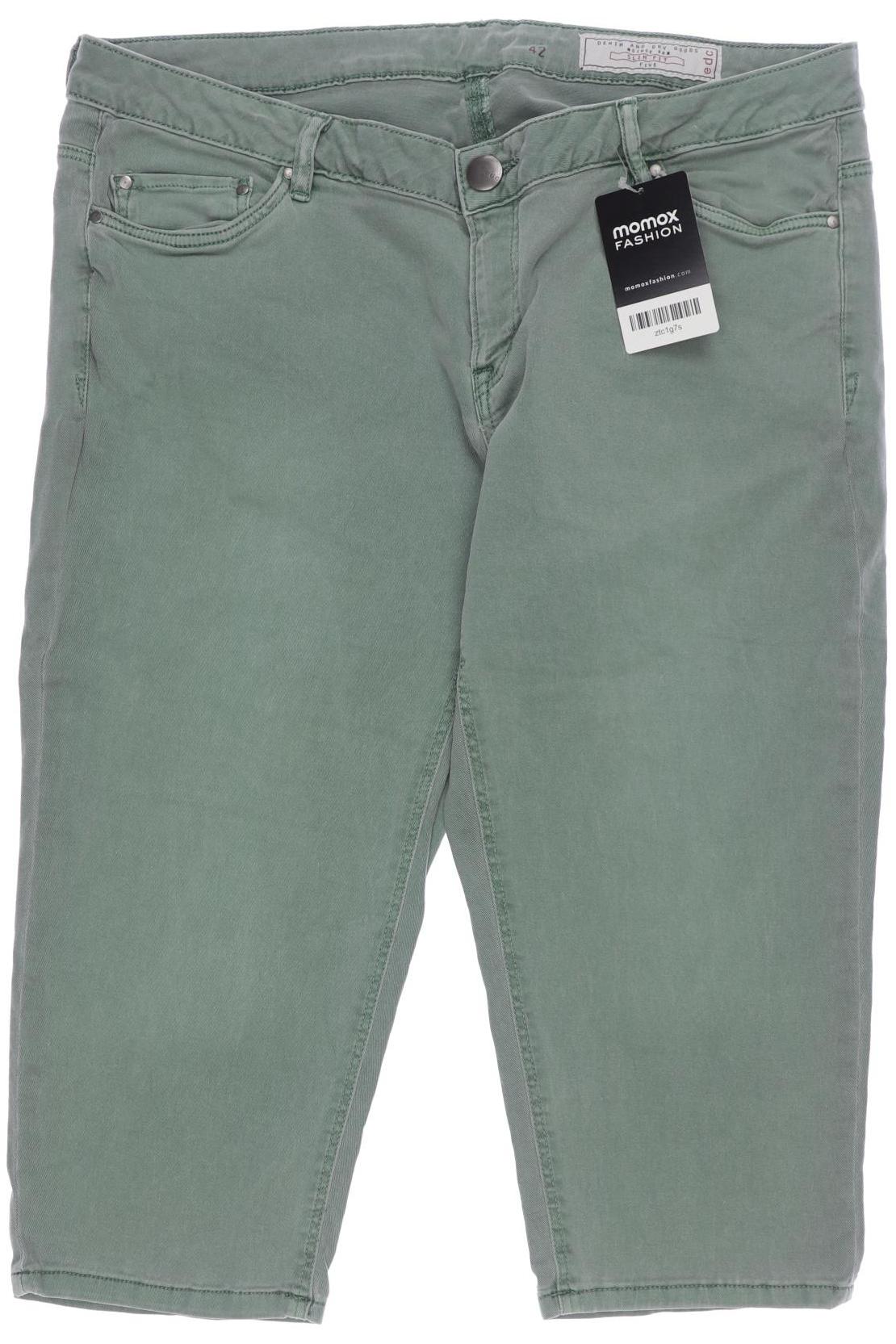 

edc by Esprit Damen Shorts, grün, Gr. 42