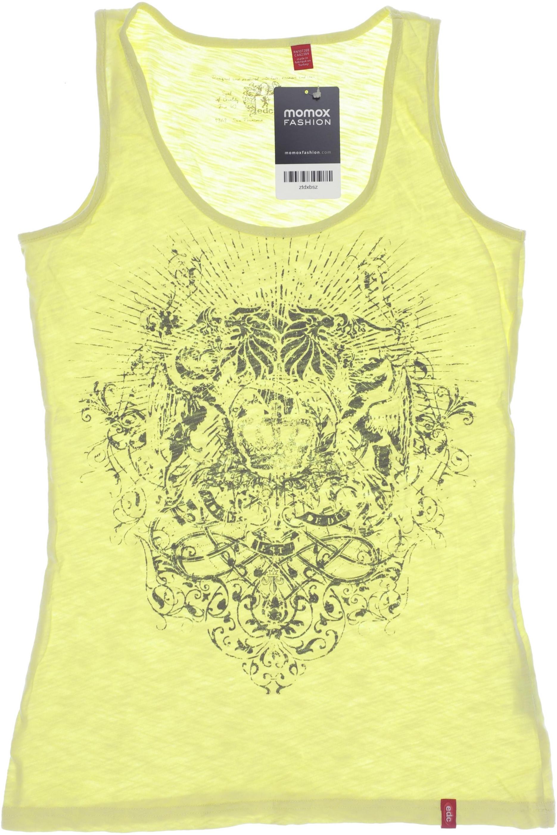 

edc by Esprit Damen Top, gelb, Gr. 36