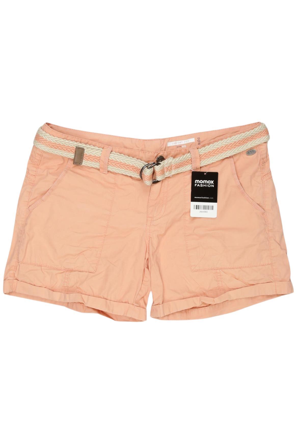 

edc by Esprit Damen Shorts, orange, Gr. 40