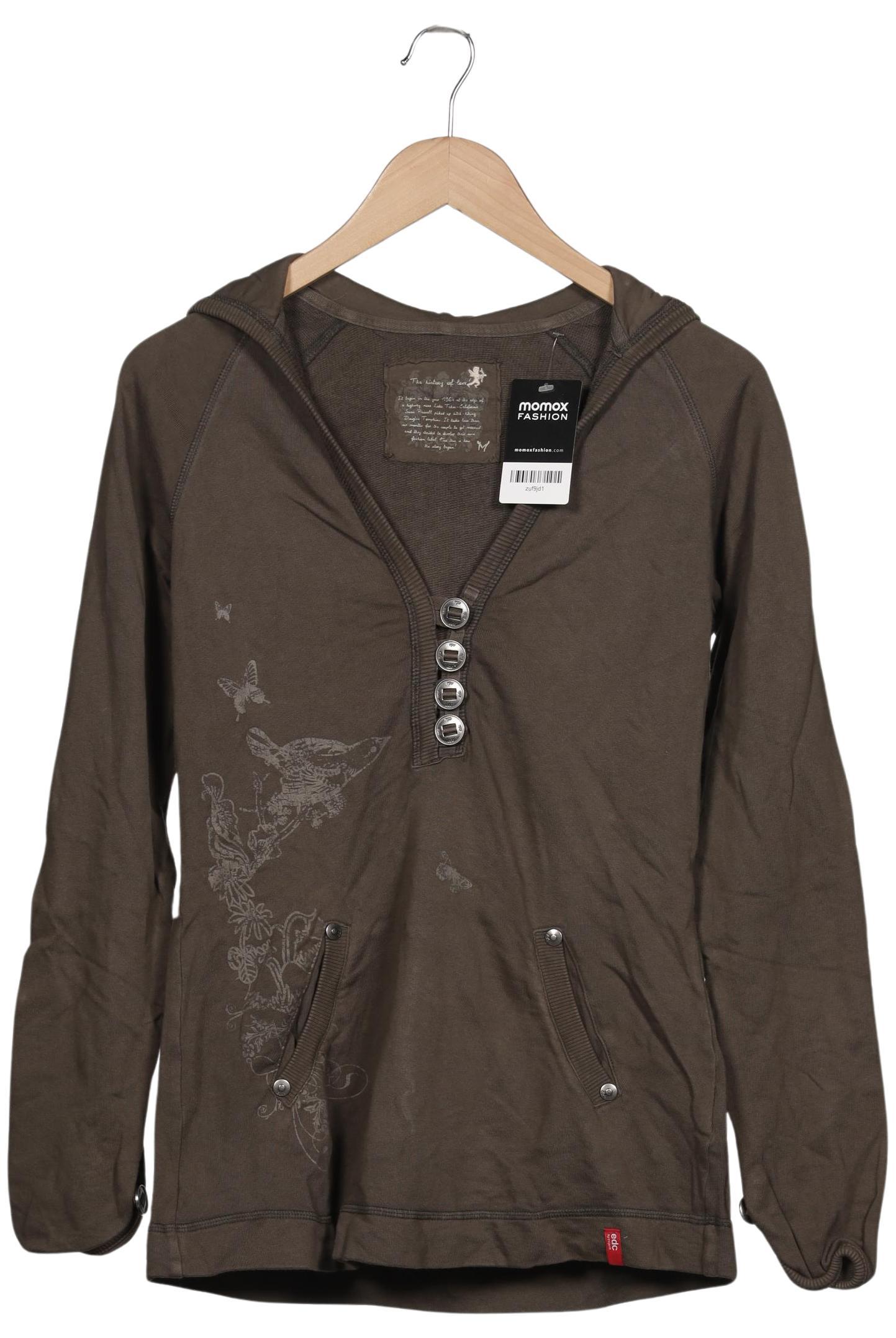 

edc by Esprit Herren Kapuzenpullover, braun, Gr. 48