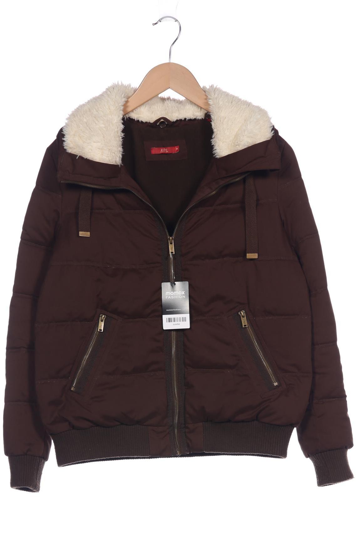 

edc by Esprit Damen Jacke, braun, Gr. 38