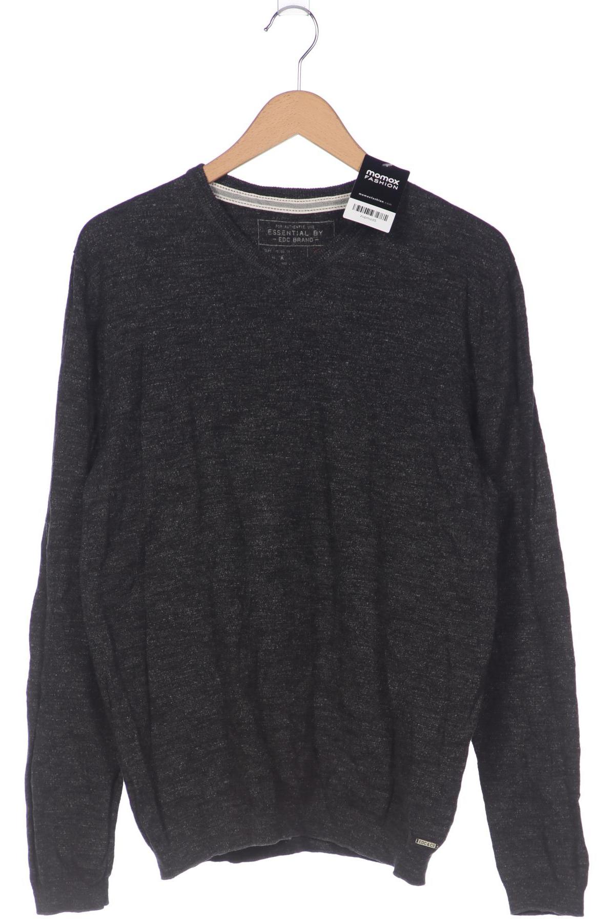 

edc by Esprit Herren Pullover, schwarz, Gr. 54