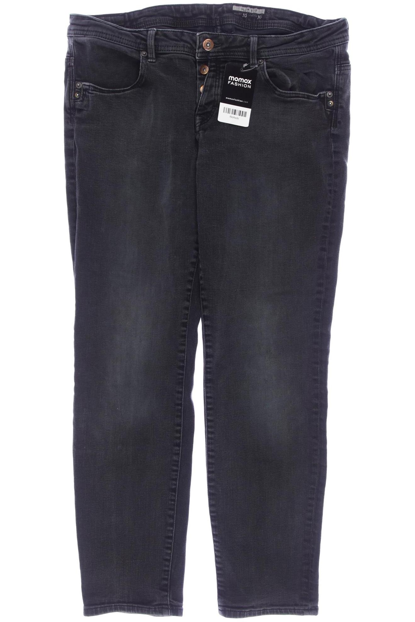 

edc by Esprit Damen Jeans, grau, Gr. 33