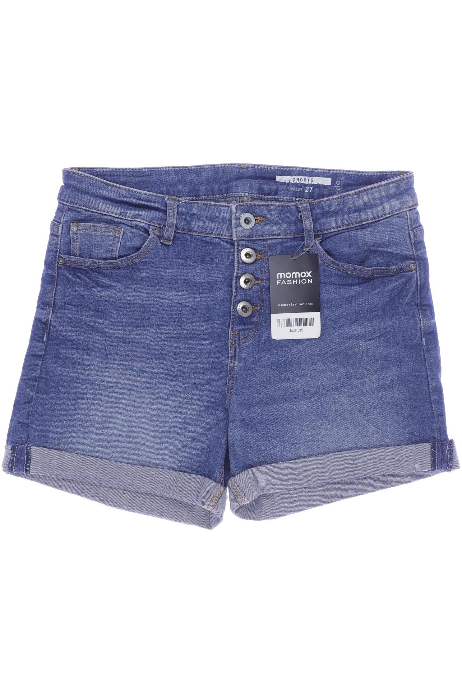 

edc by Esprit Damen Shorts, blau, Gr. 27