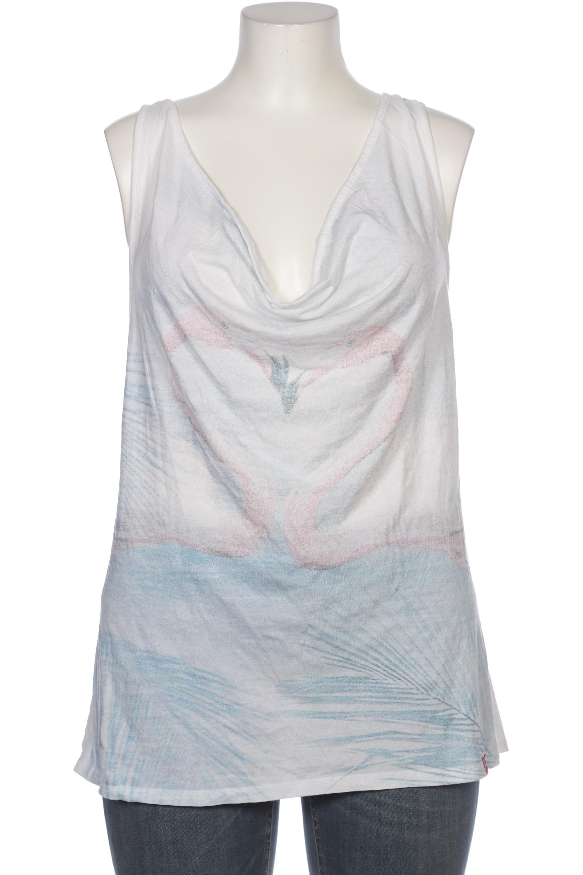 

edc by Esprit Damen Top, weiß