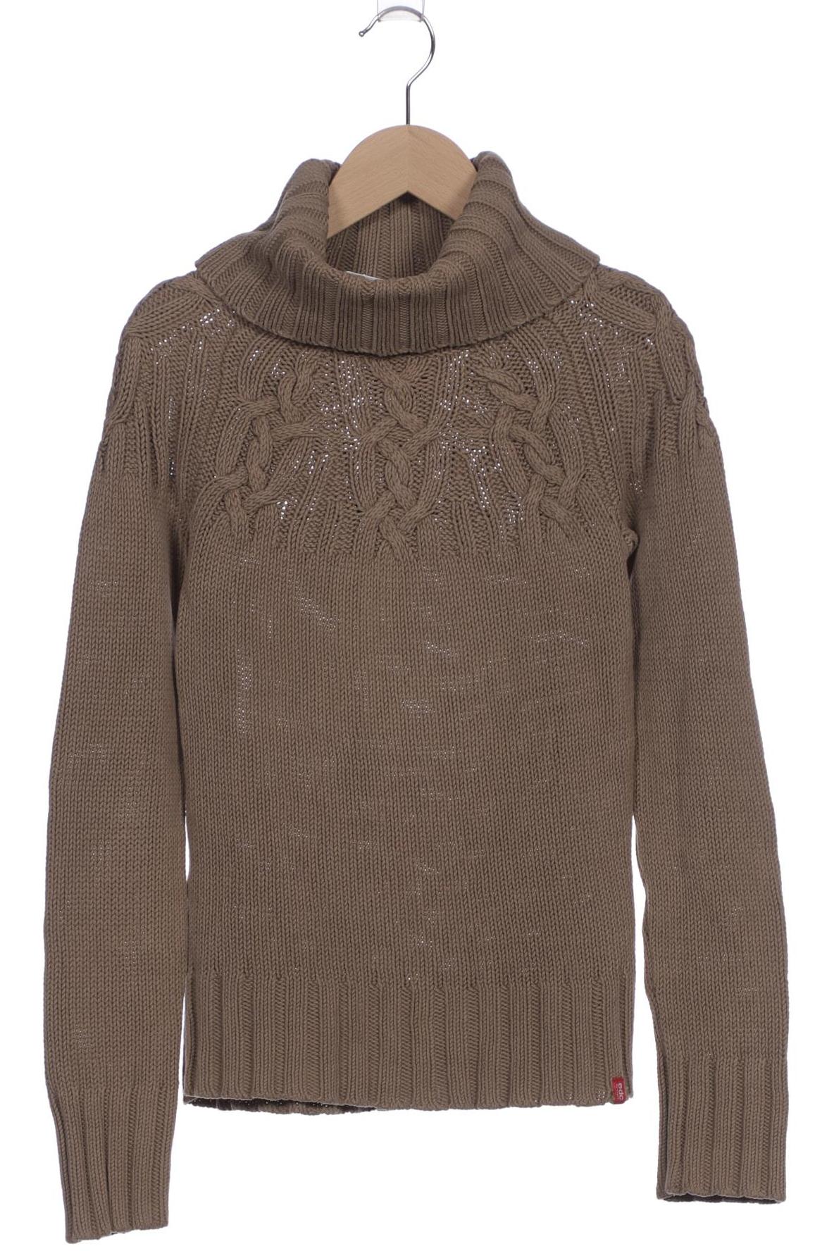 

edc by Esprit Damen Pullover, braun, Gr. 36