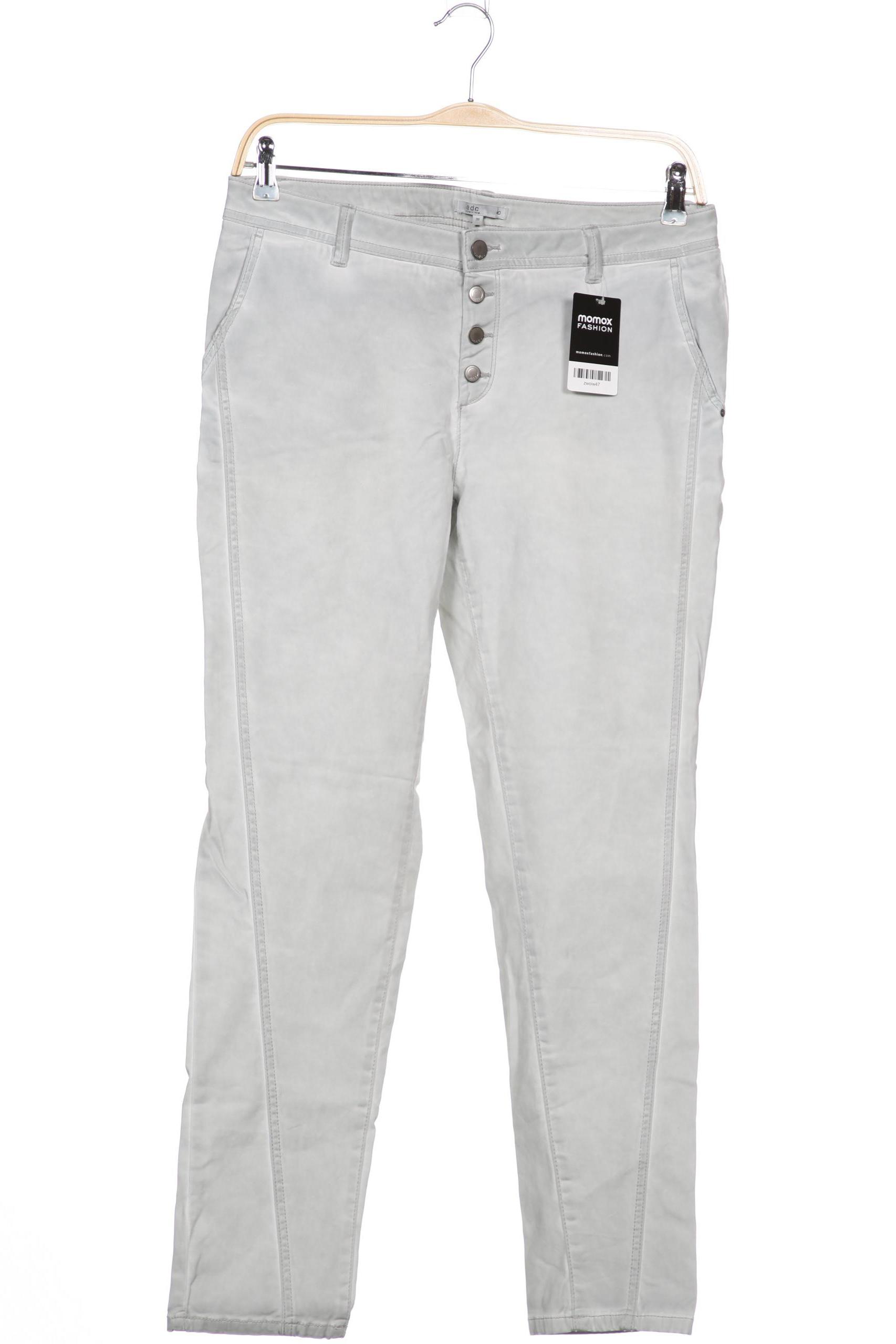 

edc by Esprit Damen Jeans, grau, Gr. 40