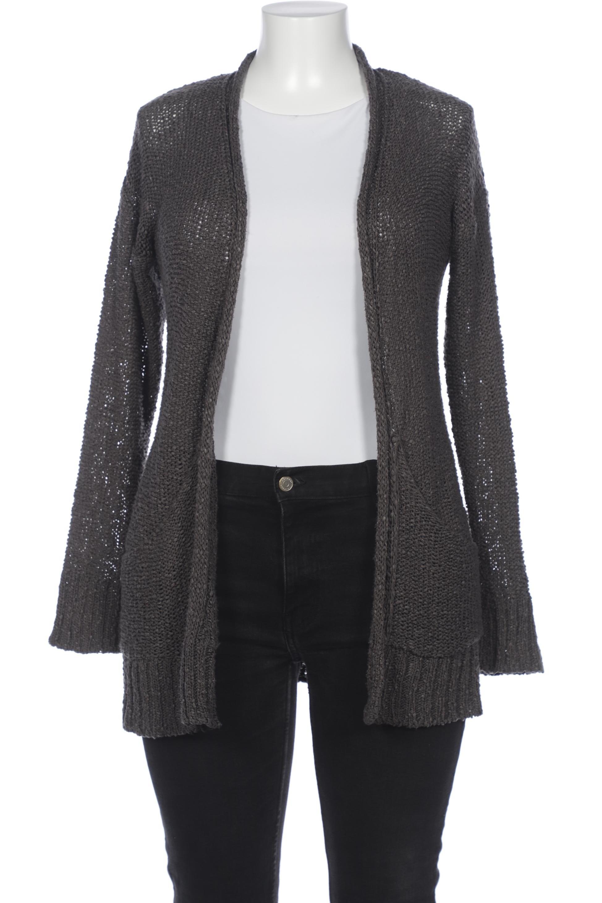 

edc by Esprit Damen Strickjacke, grau, Gr. 42