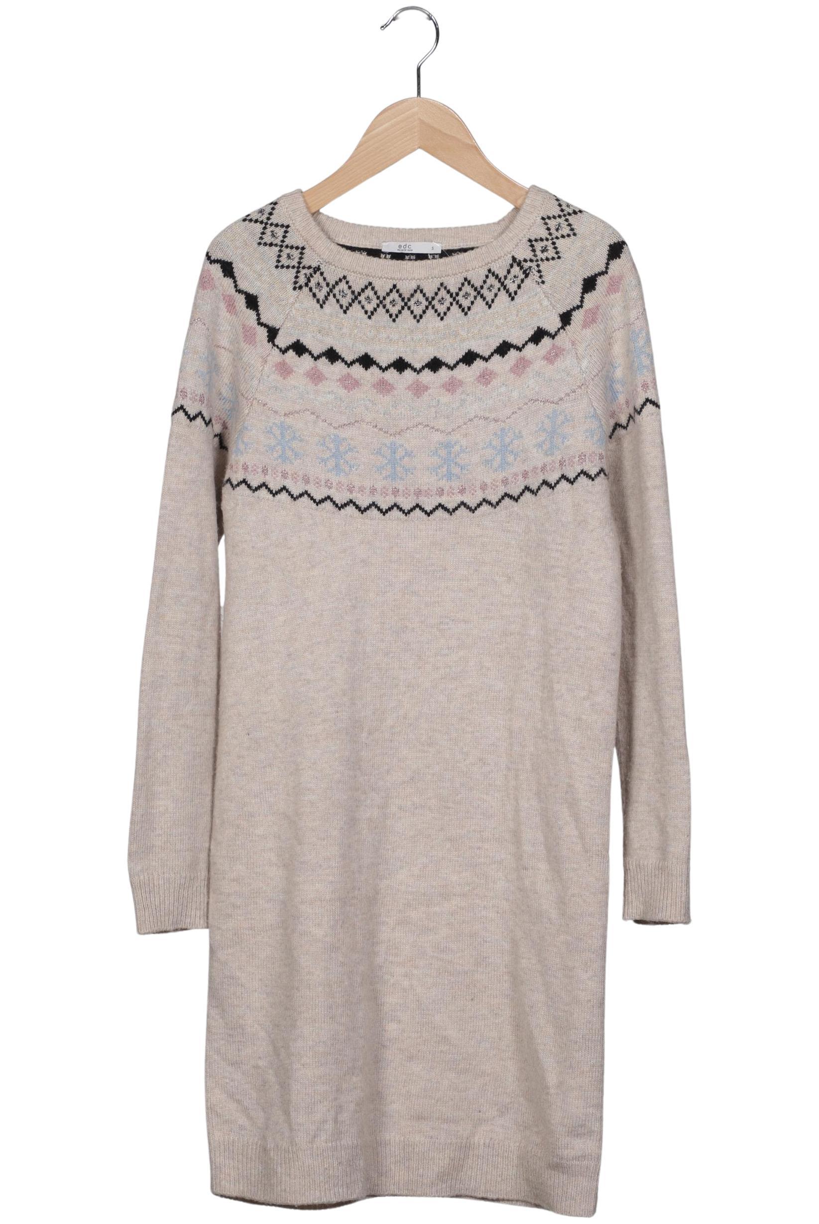 

edc by Esprit Damen Kleid, beige, Gr. 36