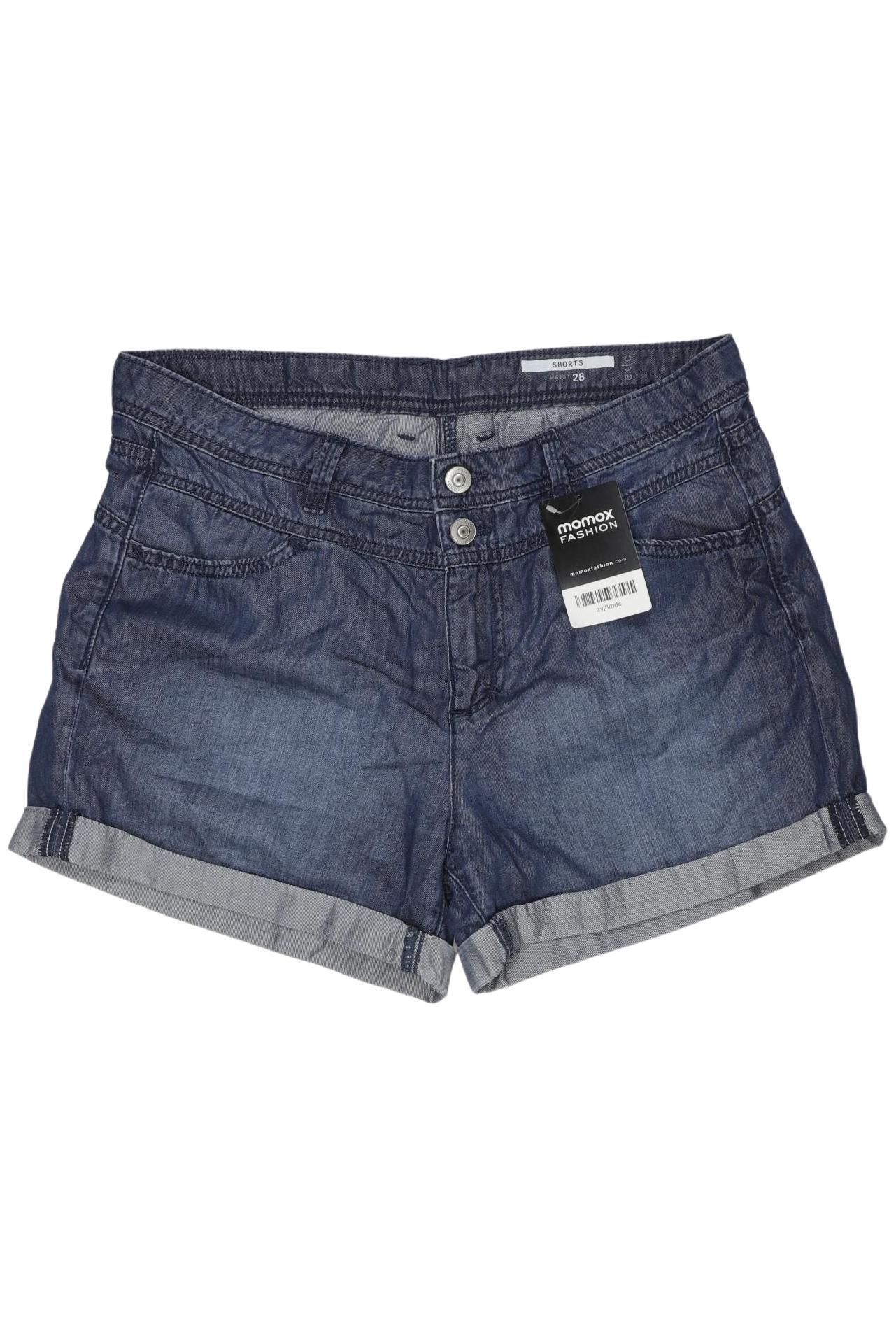 

edc by Esprit Damen Shorts, blau, Gr. 28