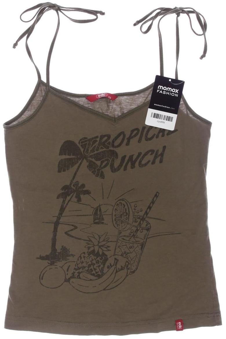 

edc by Esprit Damen Top, grün, Gr. 34