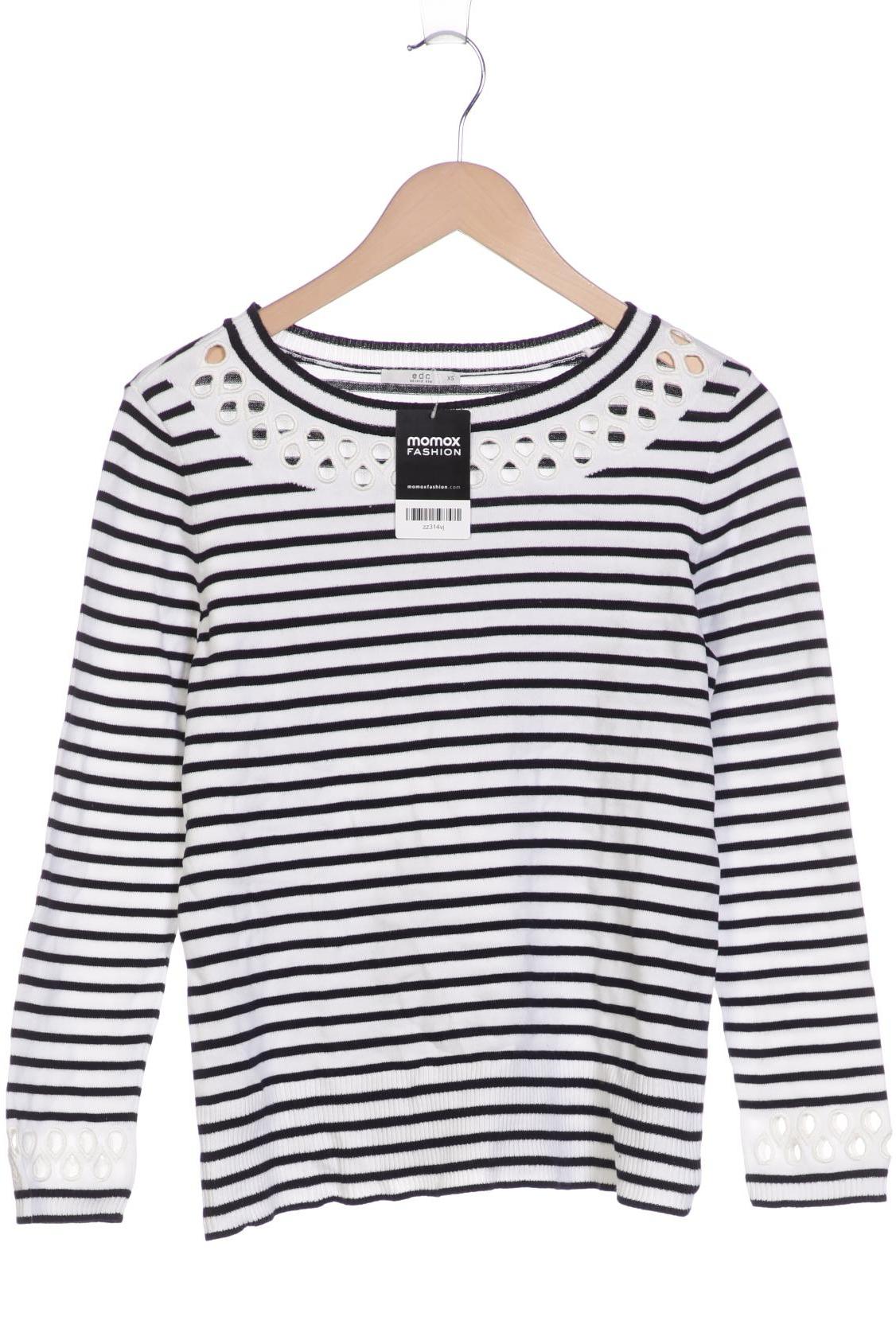 

edc by Esprit Damen Pullover, marineblau, Gr. 34