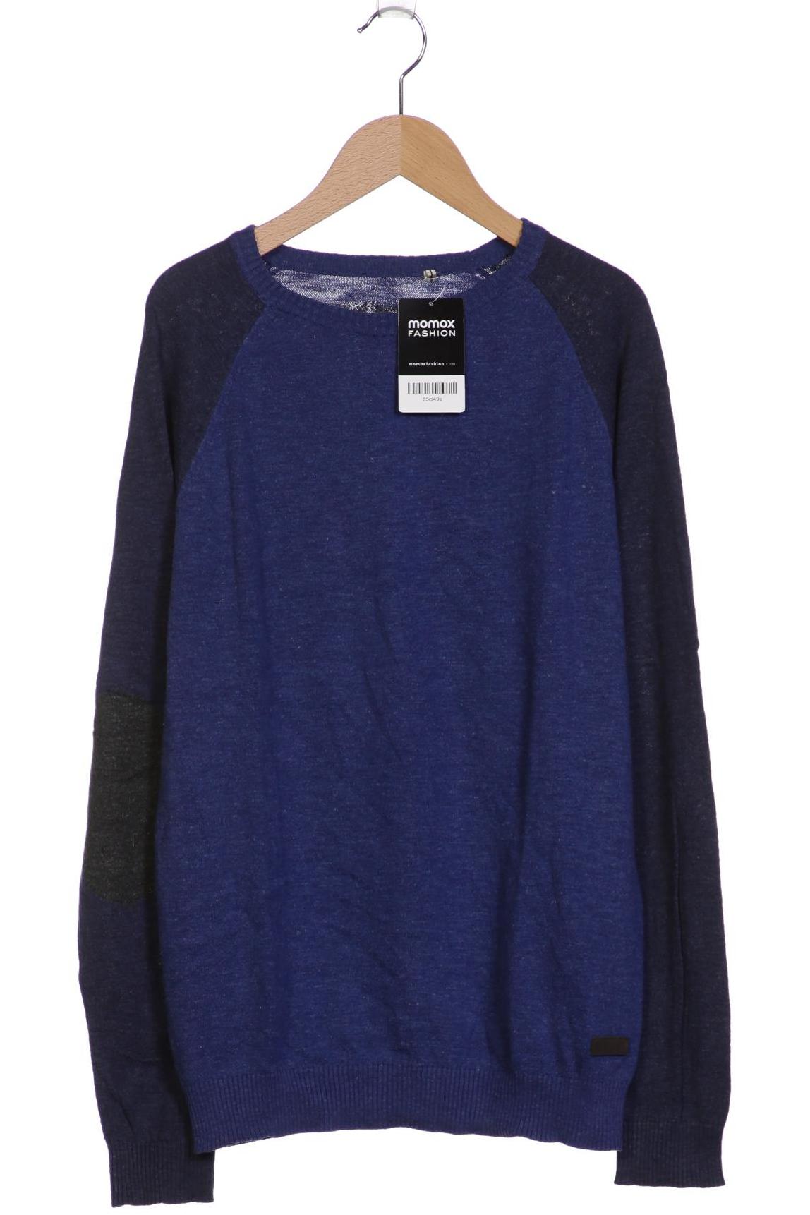 

edc by Esprit Herren Pullover, marineblau, Gr. 46