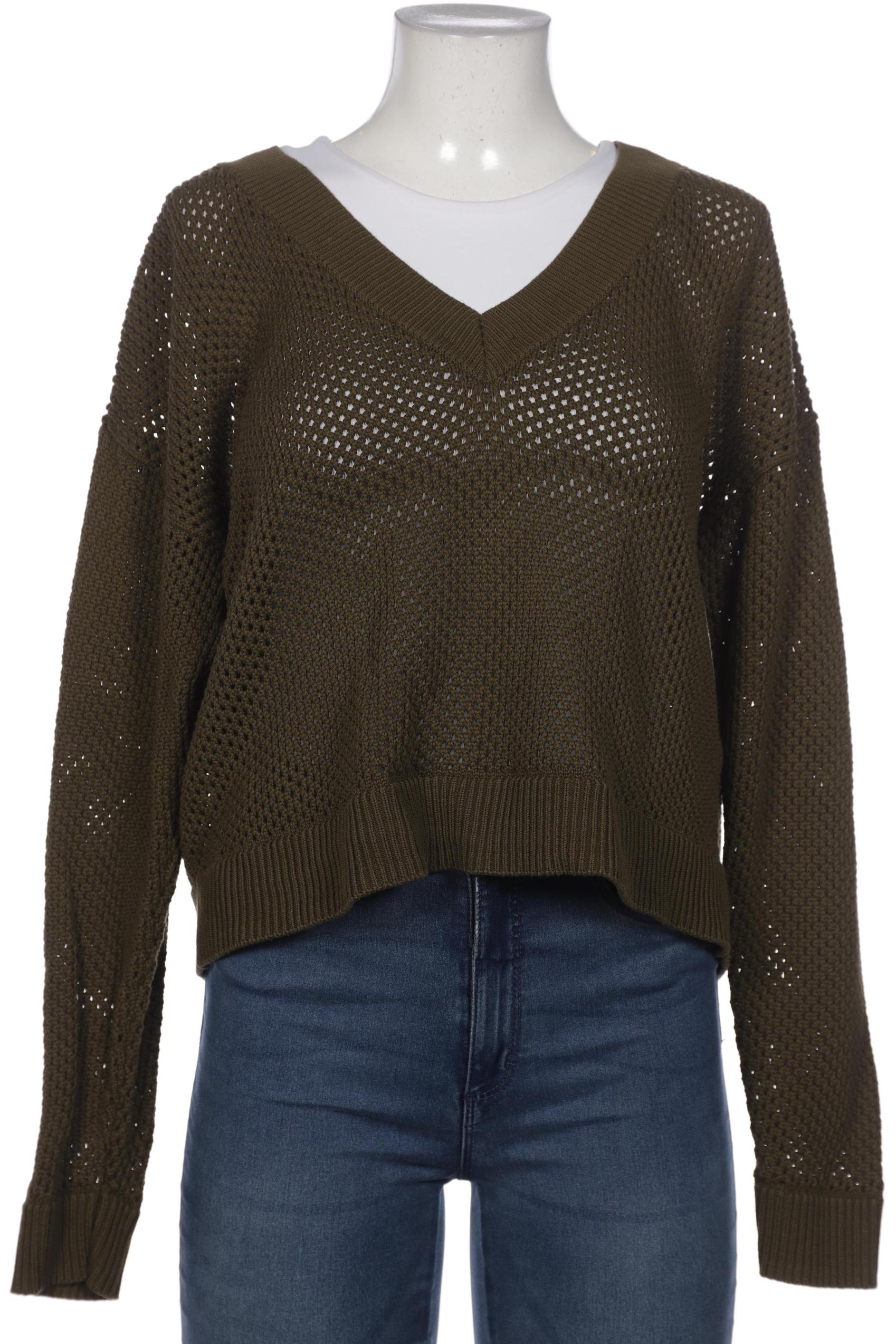 

edc by Esprit Damen Pullover, grün, Gr. 42