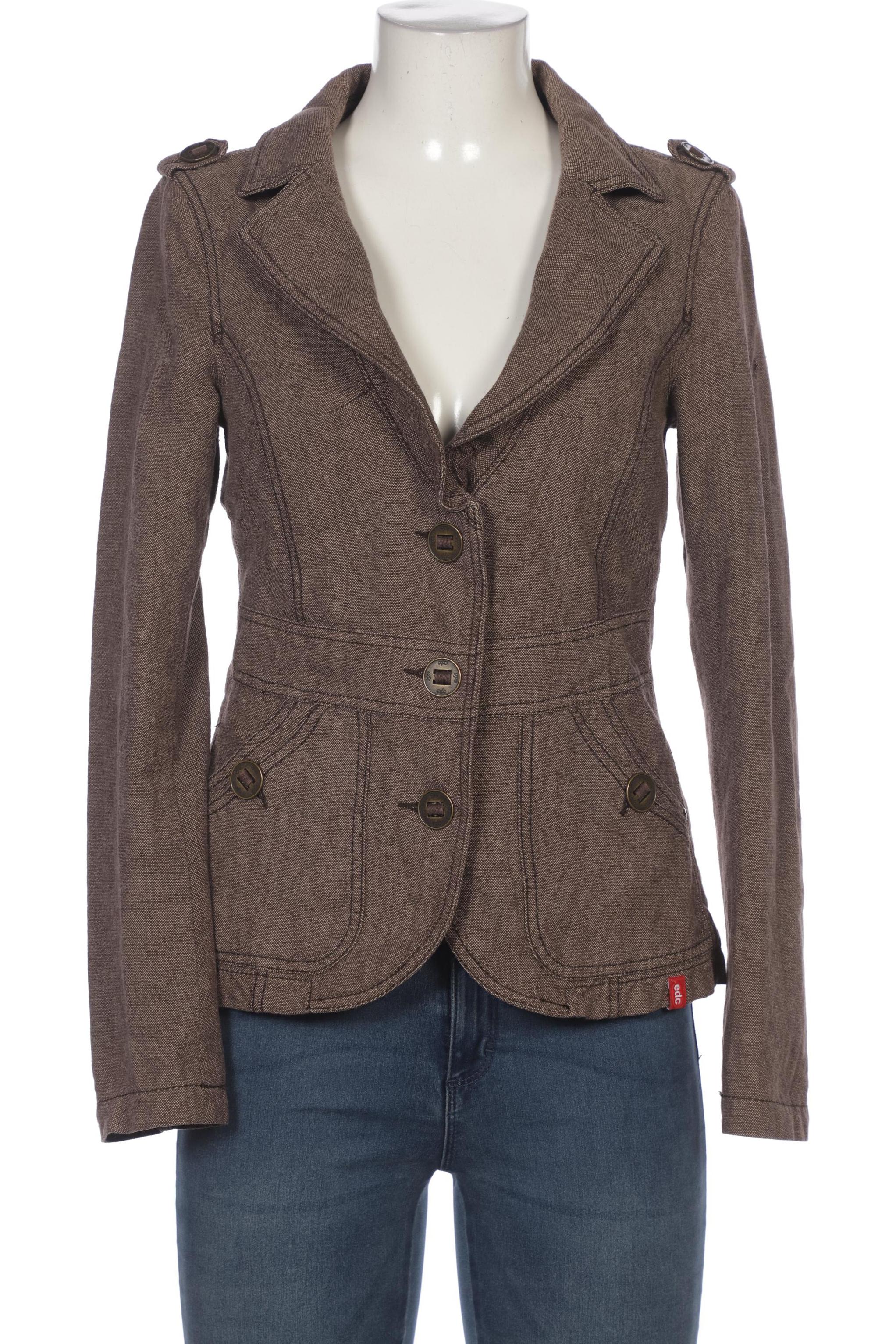 

edc Damen Blazer, braun, Gr. 38