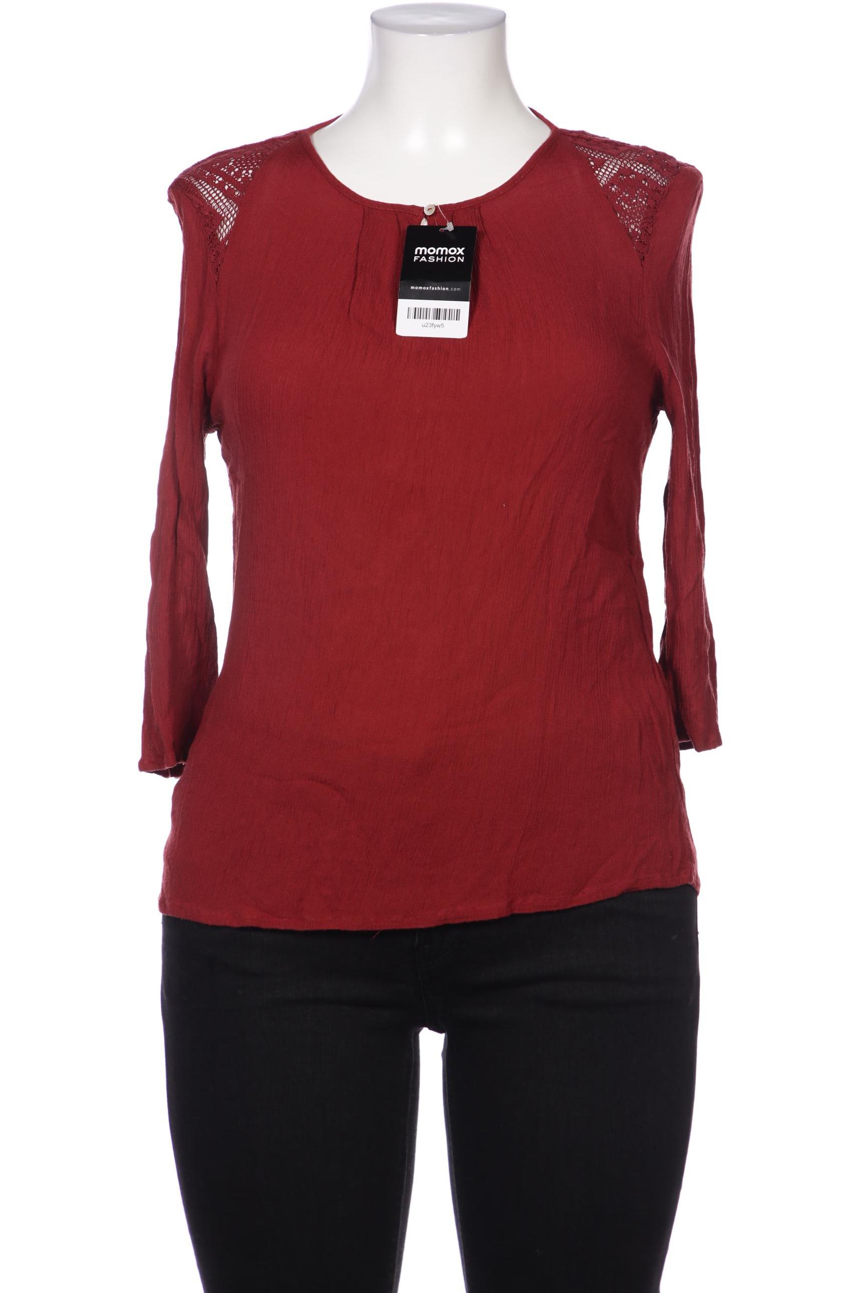 

edc Damen Bluse, bordeaux, Gr. 42