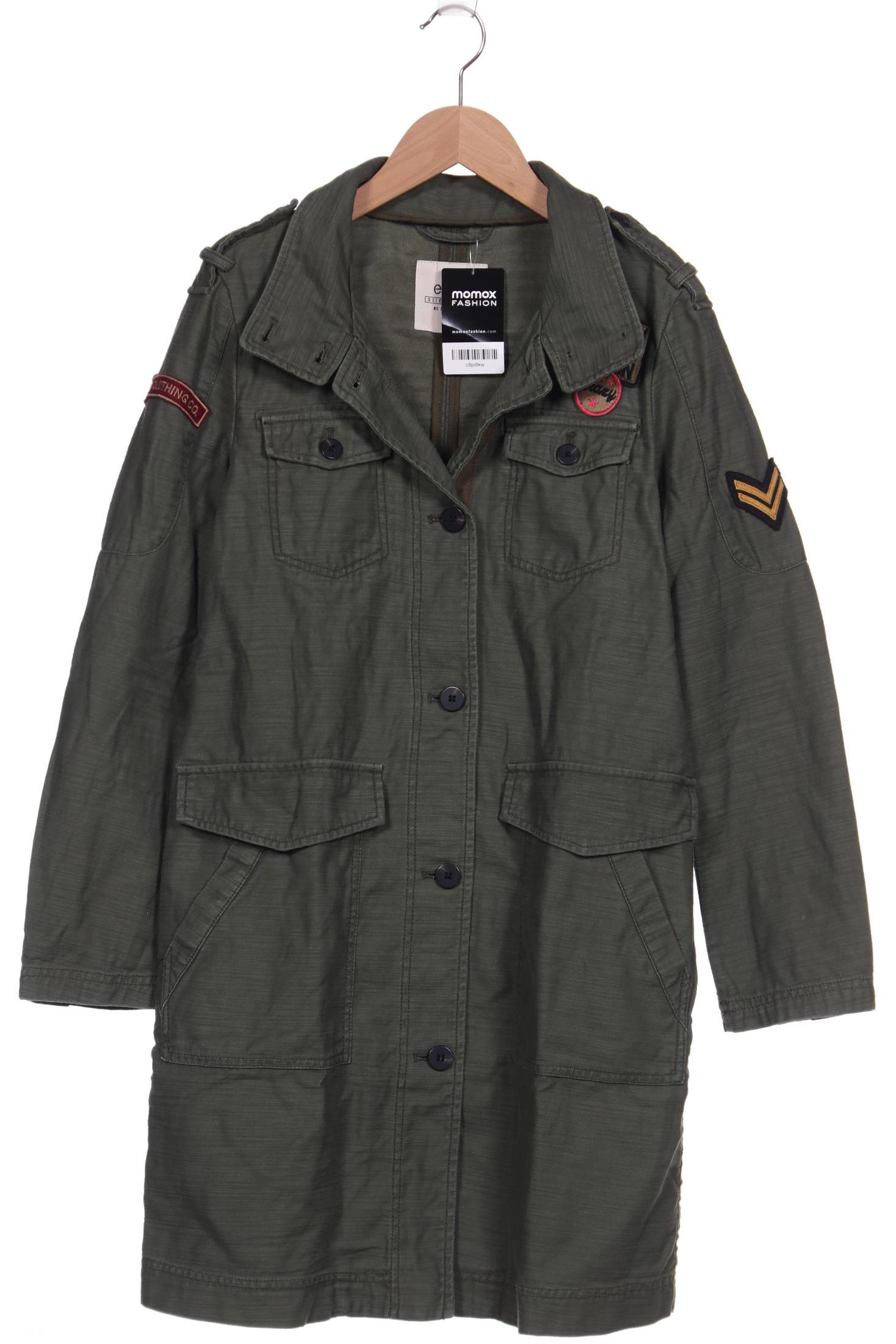 

edc Damen Jacke, grün, Gr. 38
