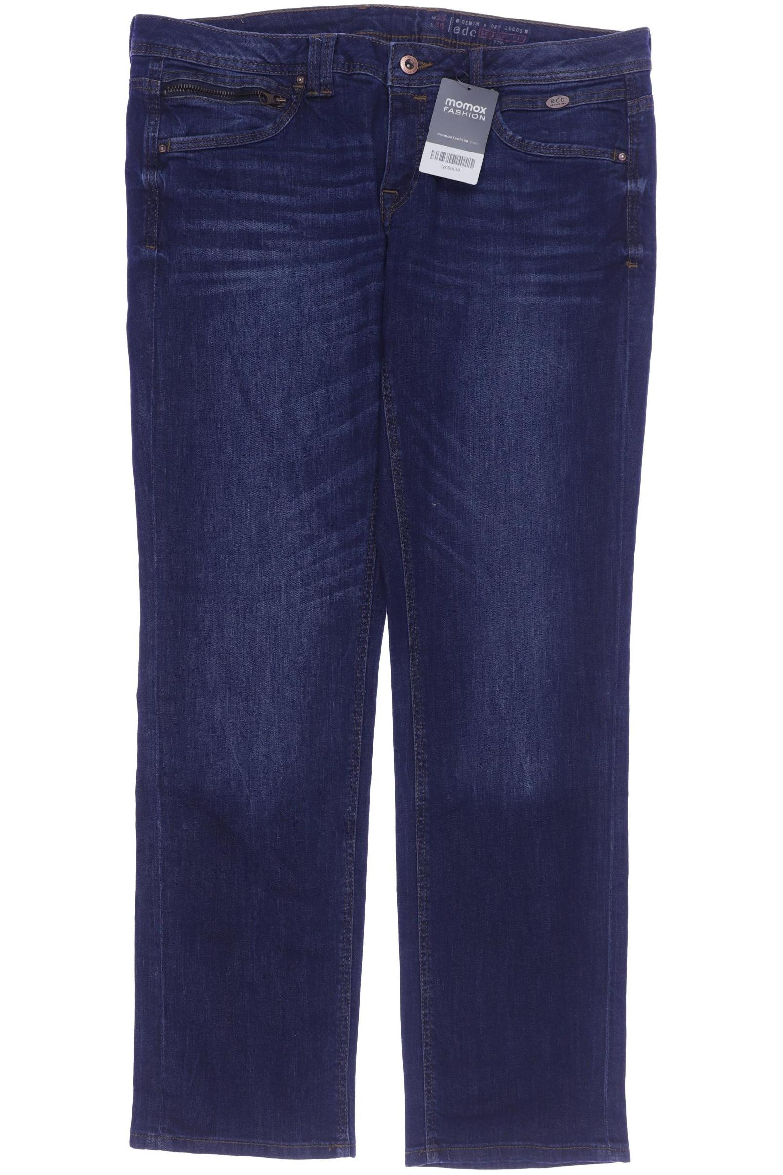 

edc Damen Jeans, blau, Gr. 33