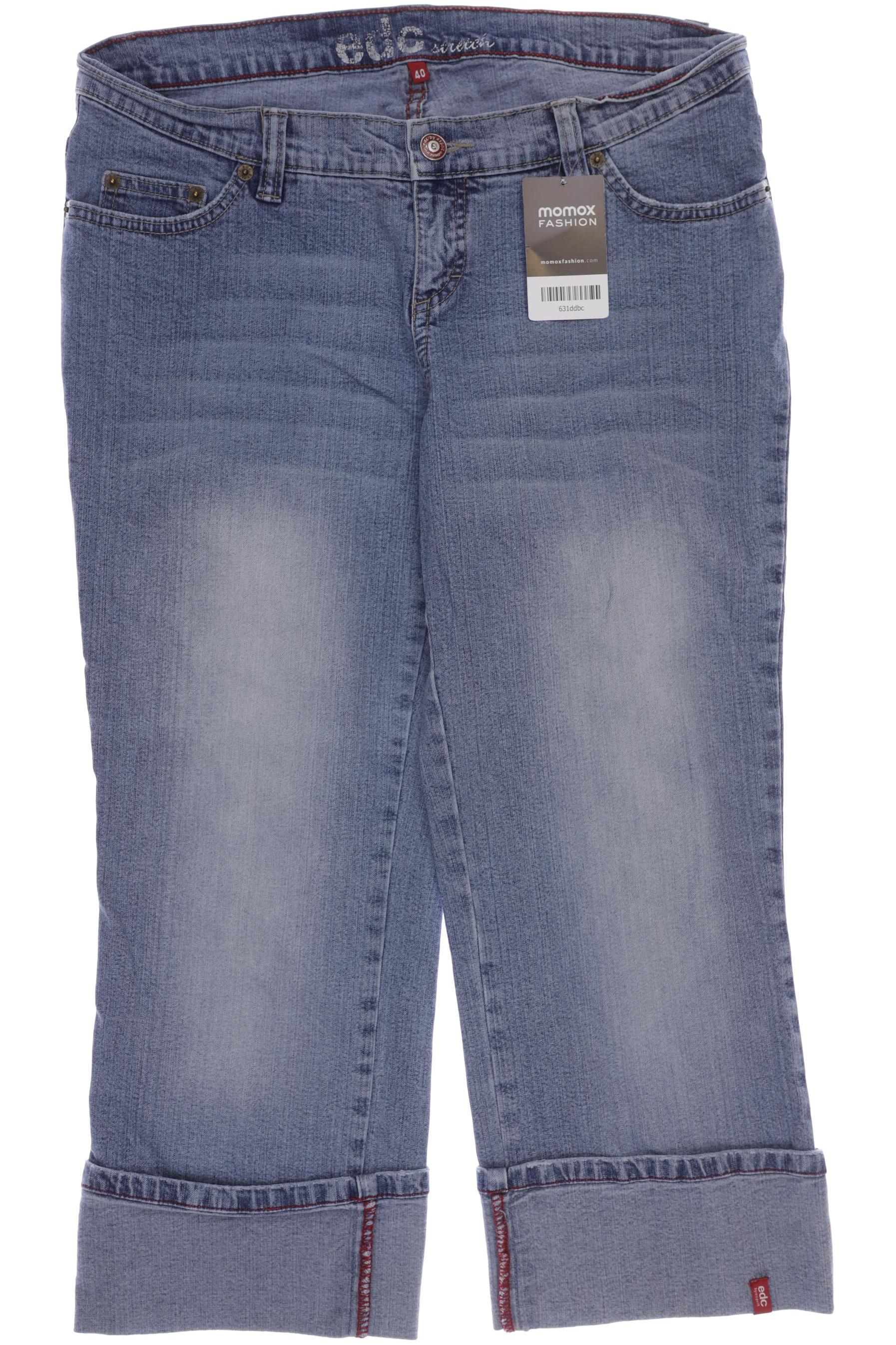 

edc Damen Jeans, blau