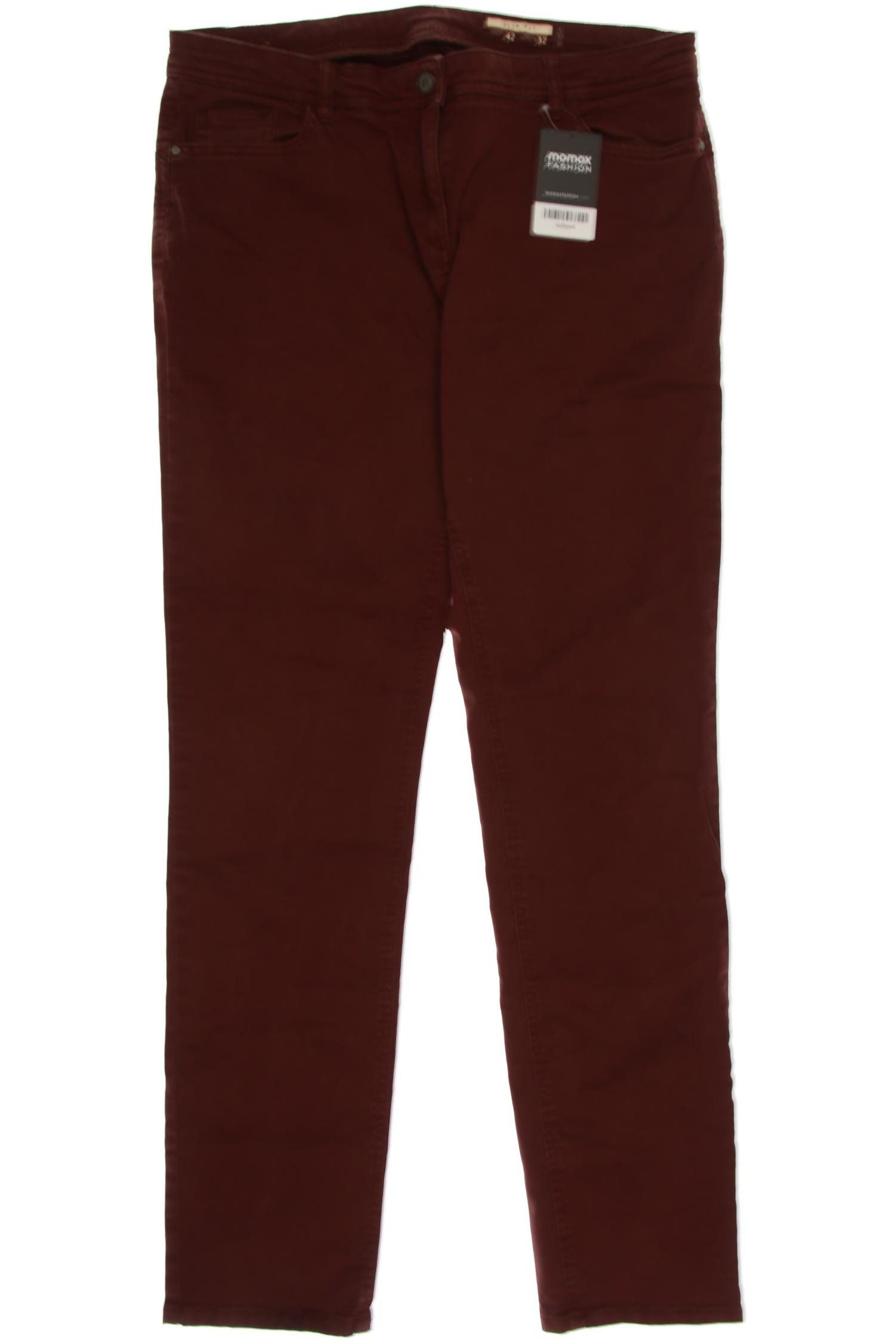 

edc Damen Jeans, bordeaux, Gr. 42