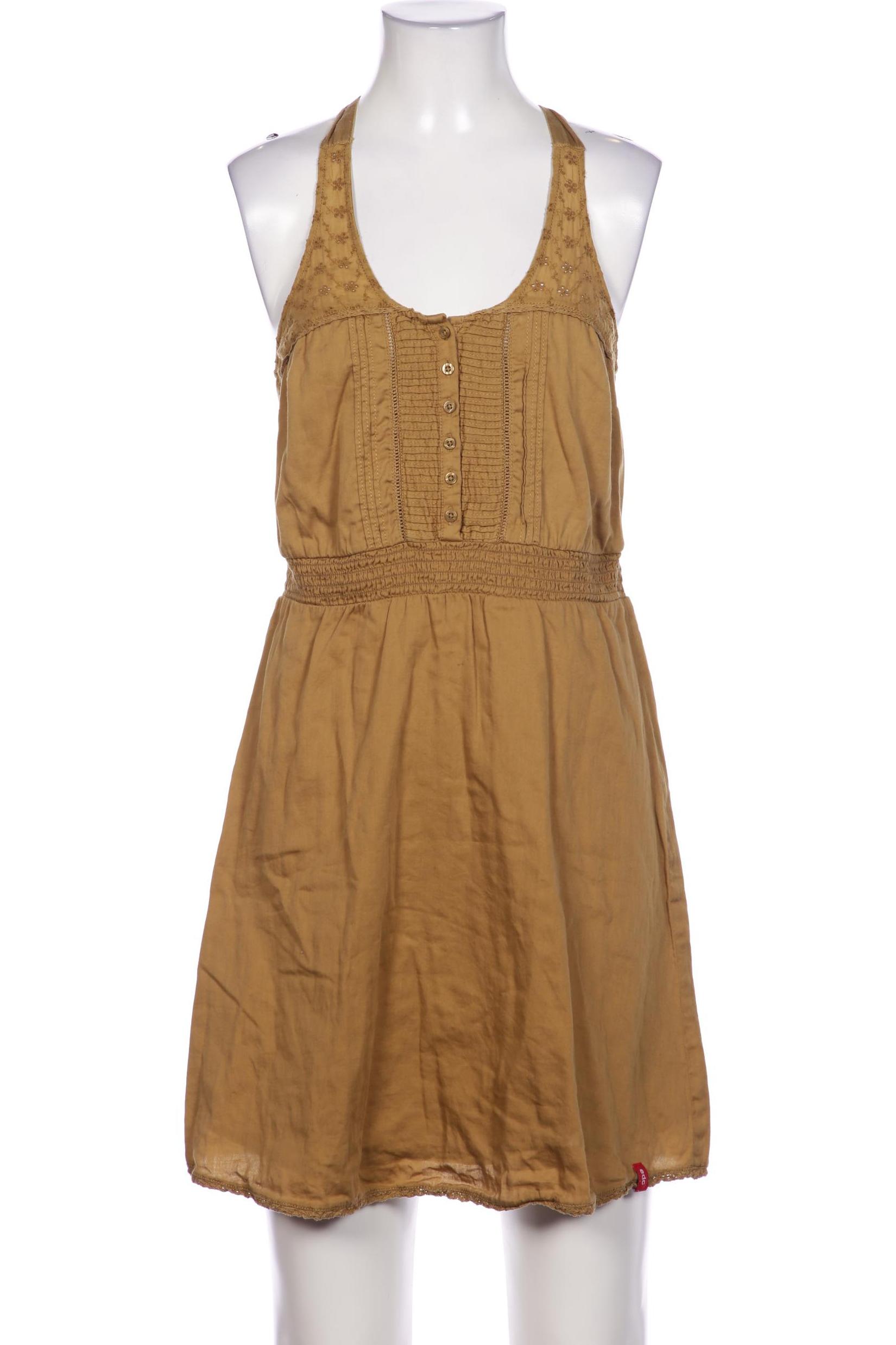 

edc Damen Kleid, braun, Gr. 34