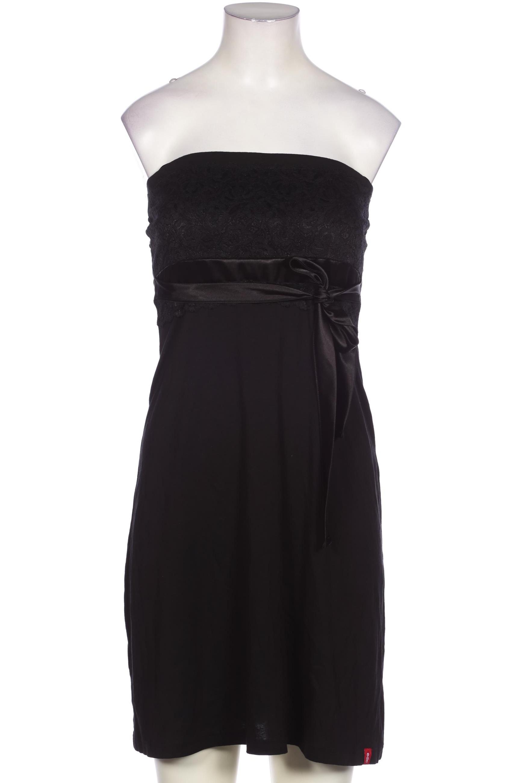 

edc Damen Kleid, schwarz, Gr. 36