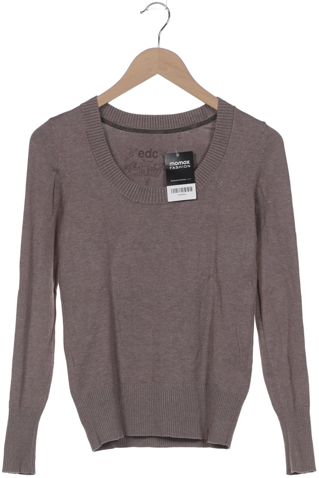 

edc Damen Pullover, braun, Gr. 36
