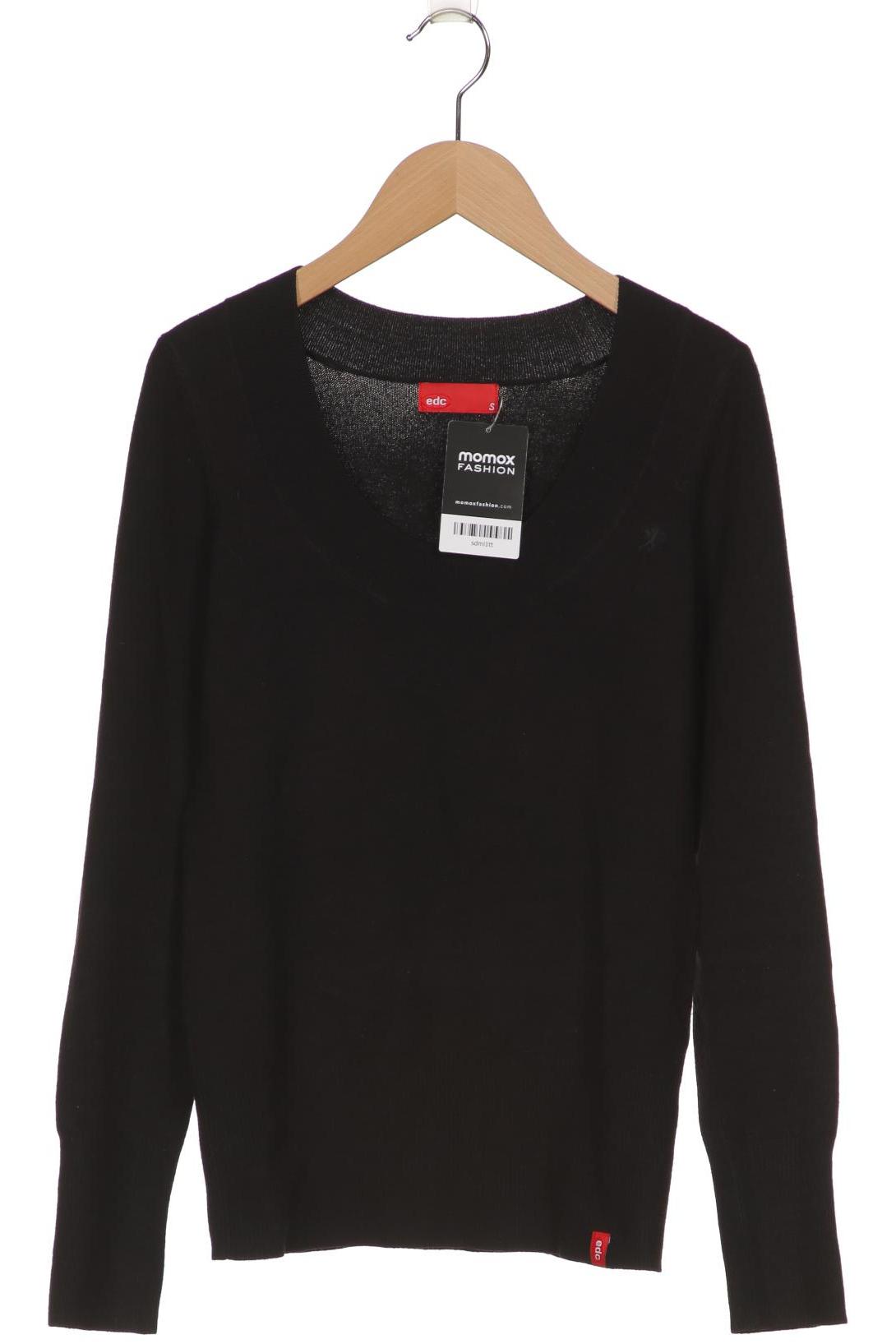 

edc Damen Pullover, schwarz, Gr. 36
