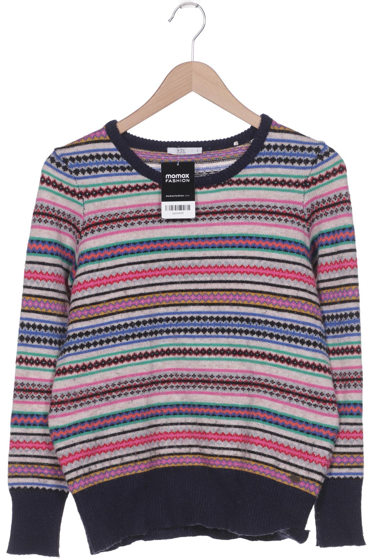 

edc Damen Pullover, mehrfarbig, Gr. 36
