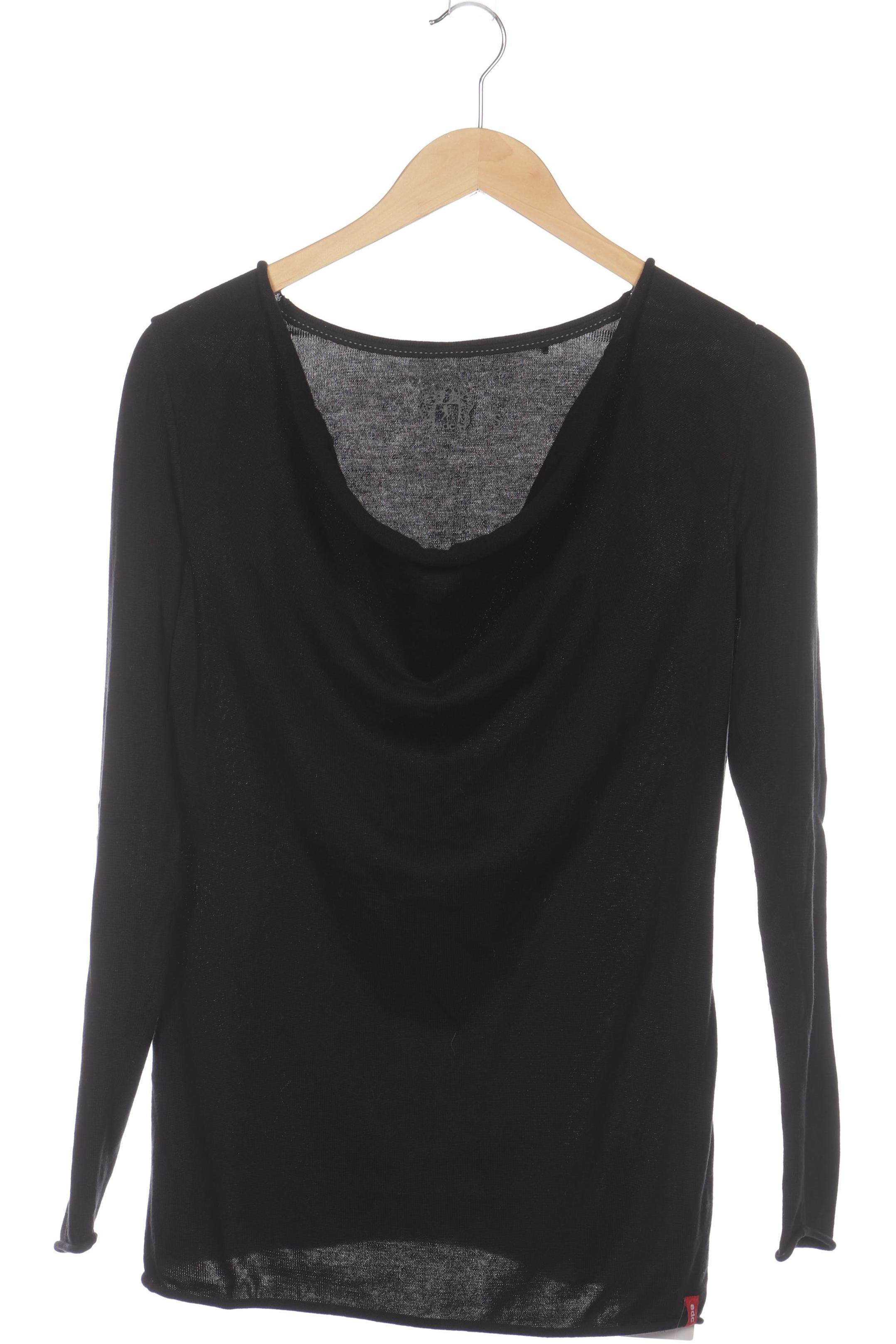 

edc Damen Pullover, schwarz, Gr. 36
