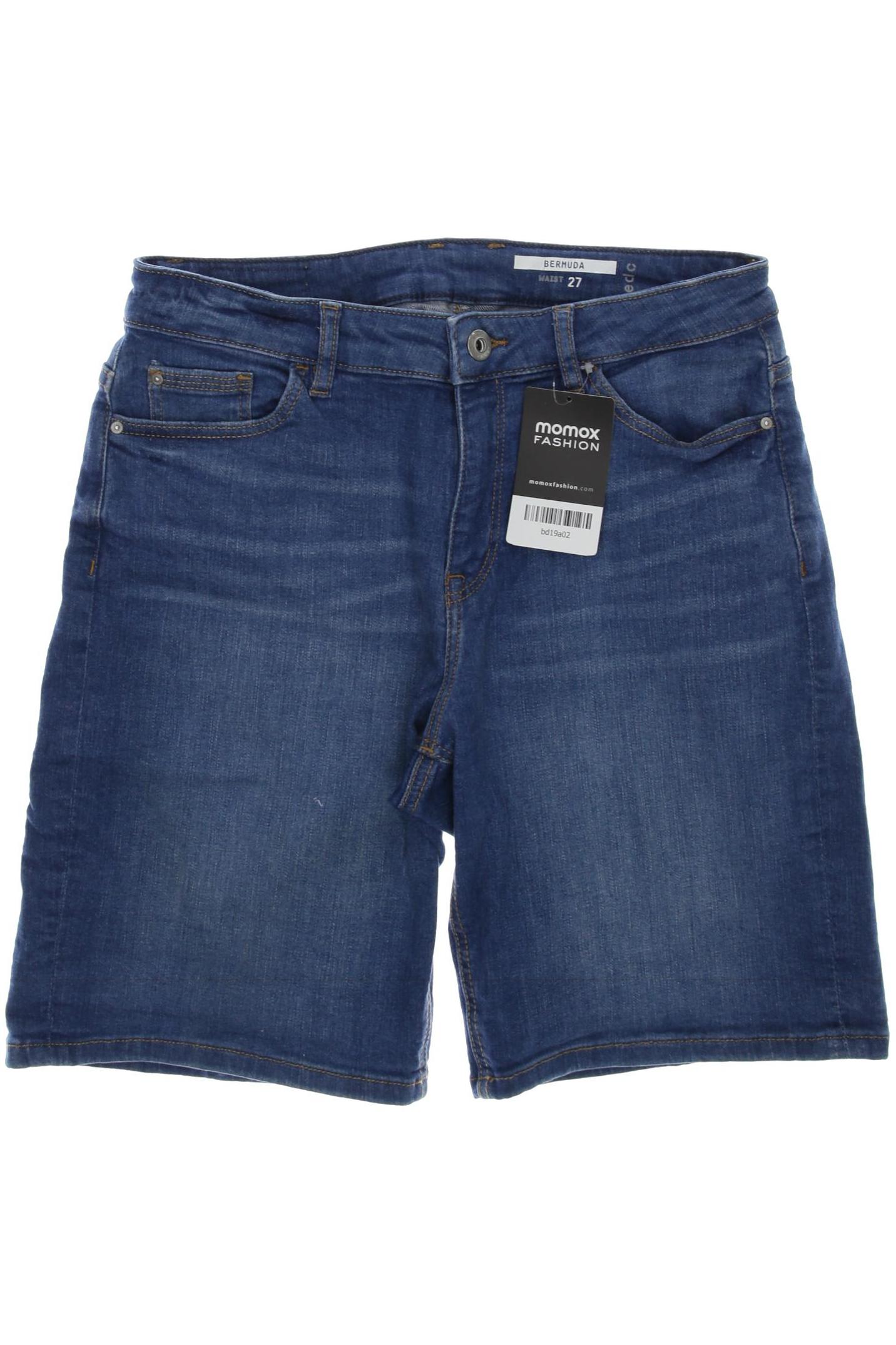 

edc Damen Shorts, blau