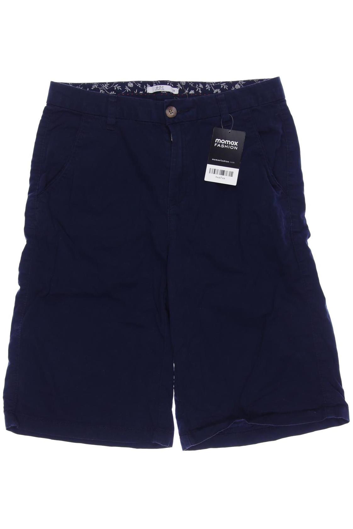 

edc Damen Shorts, marineblau, Gr. 34