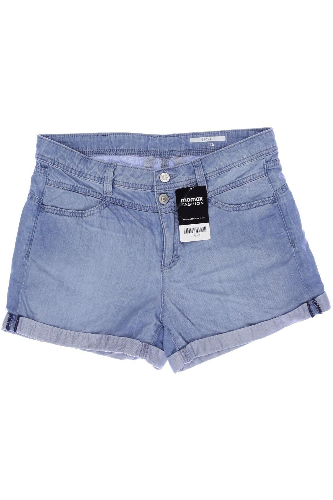 

edc Damen Shorts, blau, Gr. 26