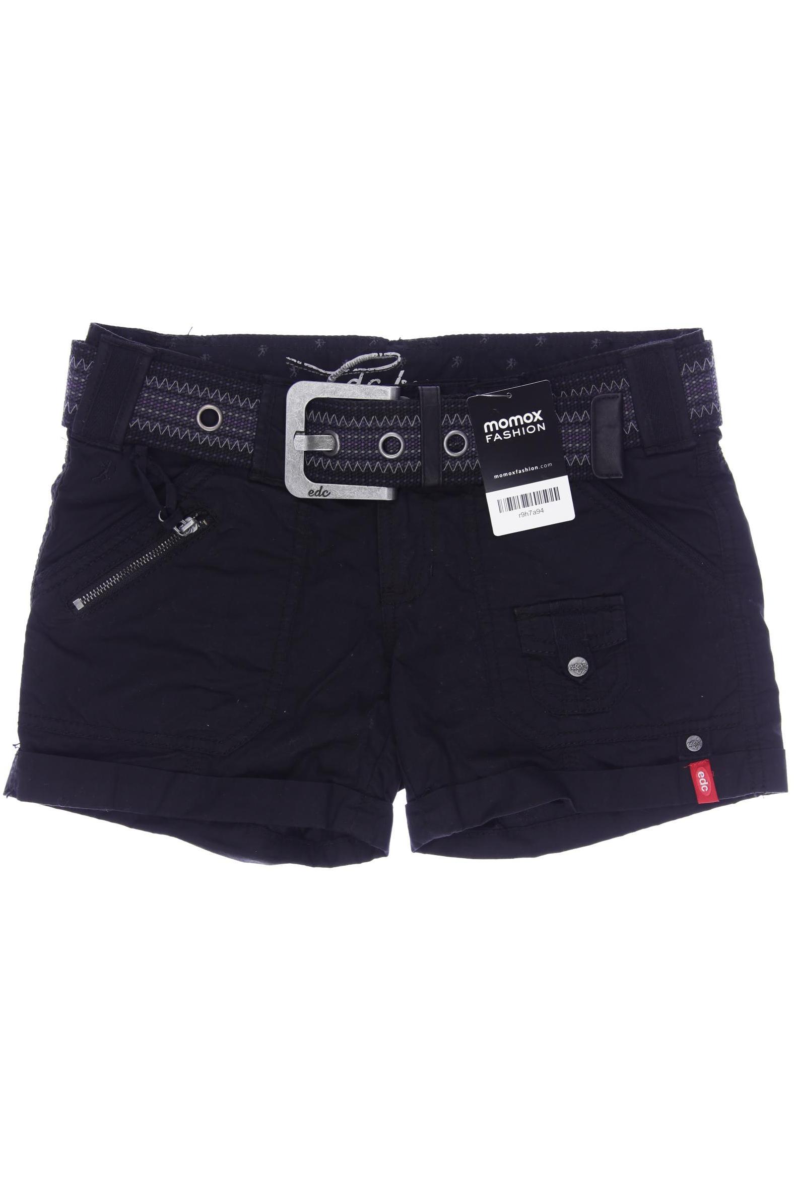 

edc Damen Shorts, schwarz, Gr. 31