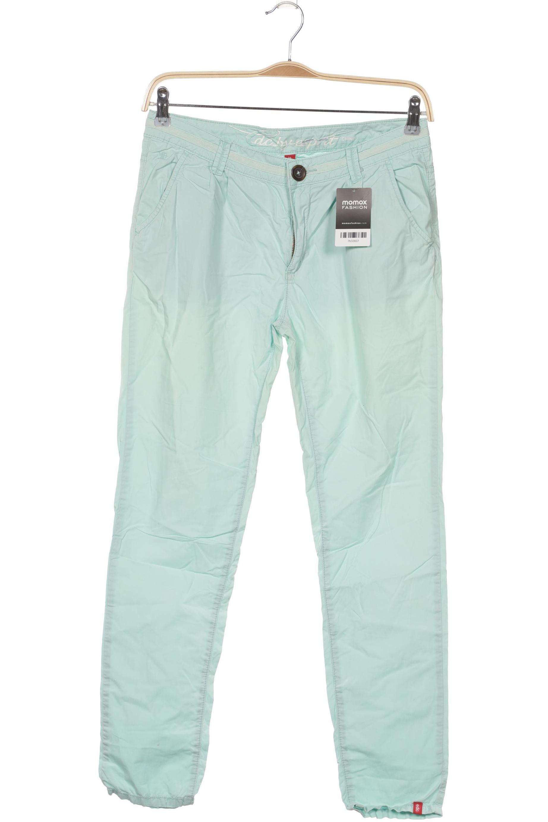 

edc Damen Stoffhose, türkis