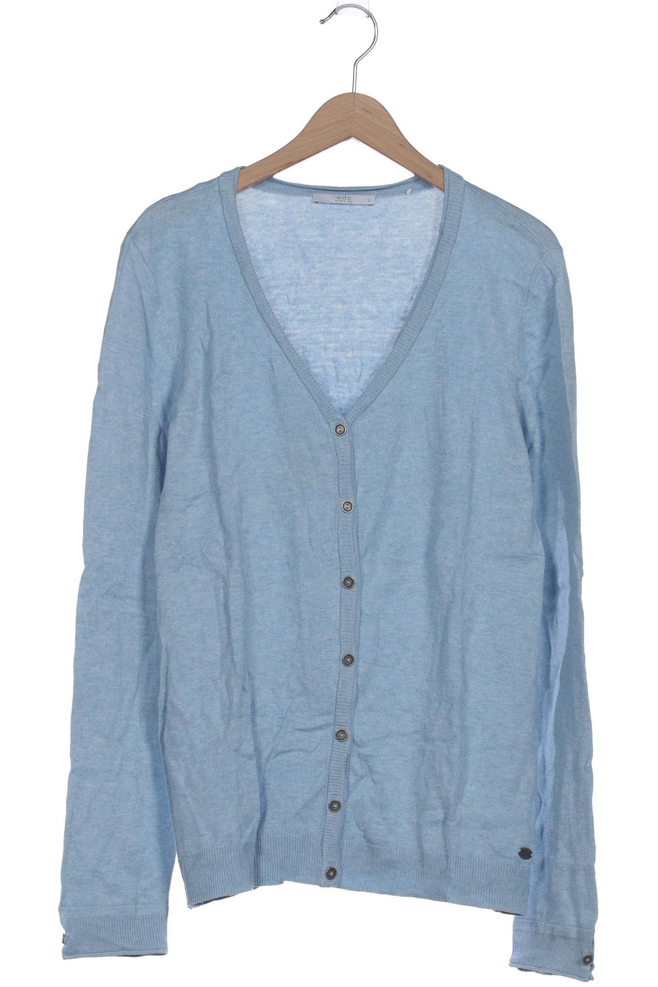 

edc Damen Strickjacke, blau