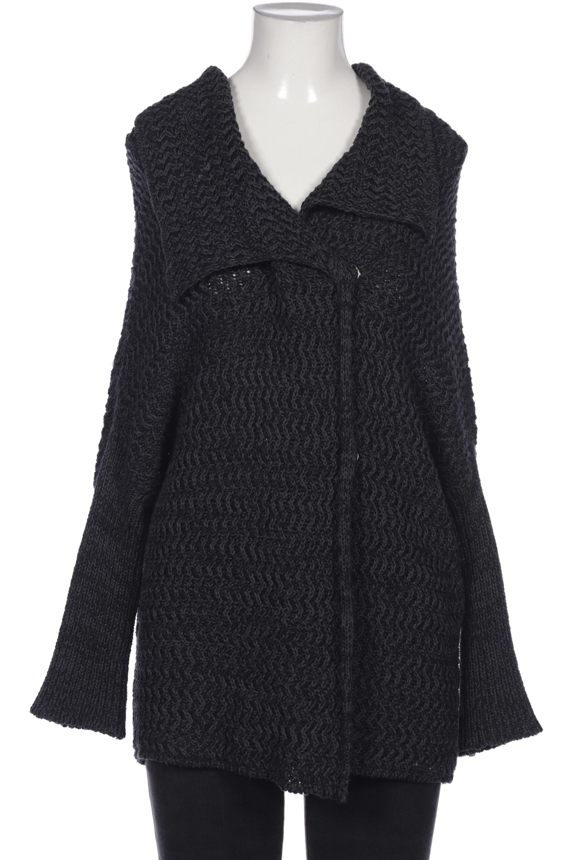 

edc Damen Strickjacke, grau, Gr. 36