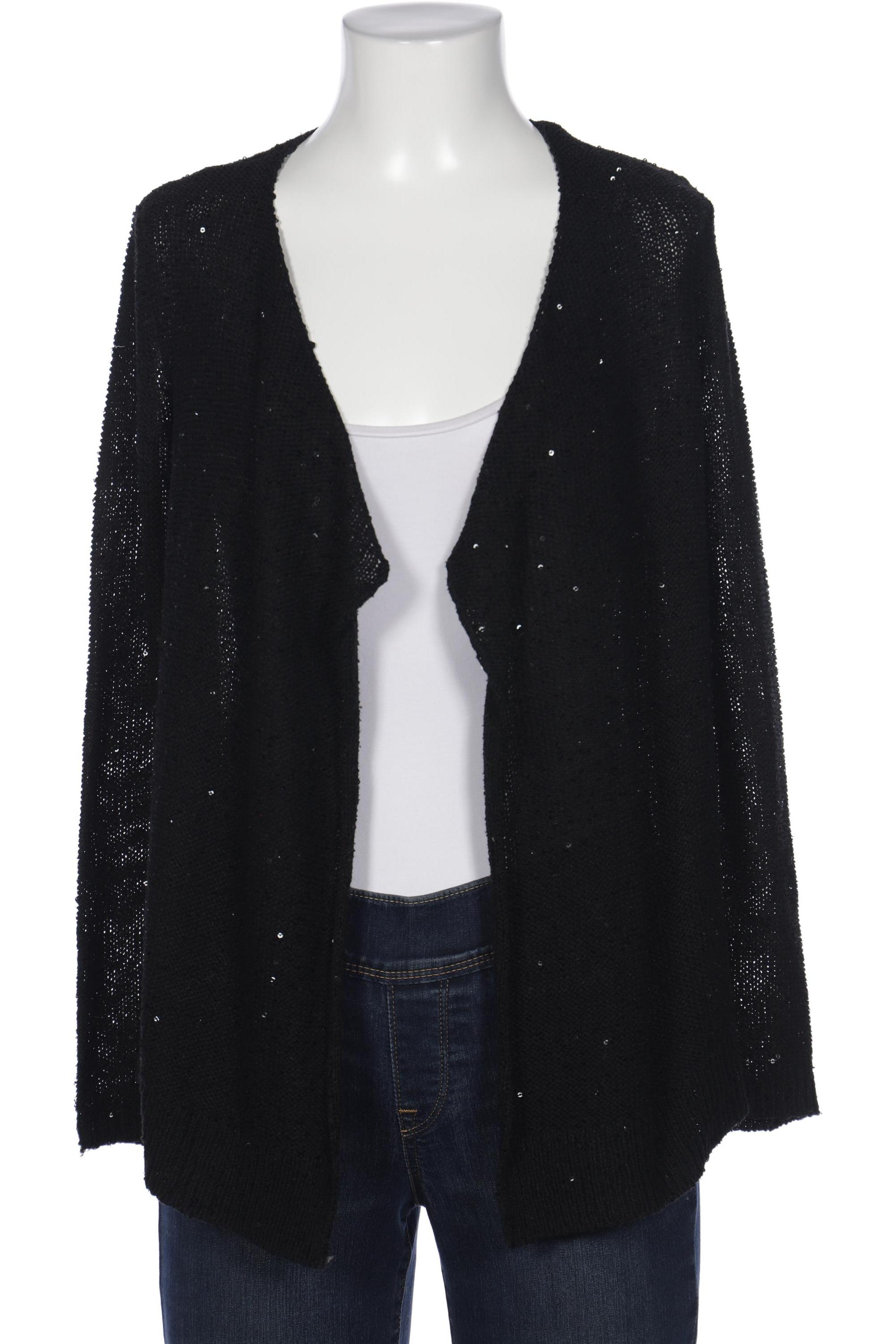 

edc Damen Strickjacke, schwarz, Gr. 34