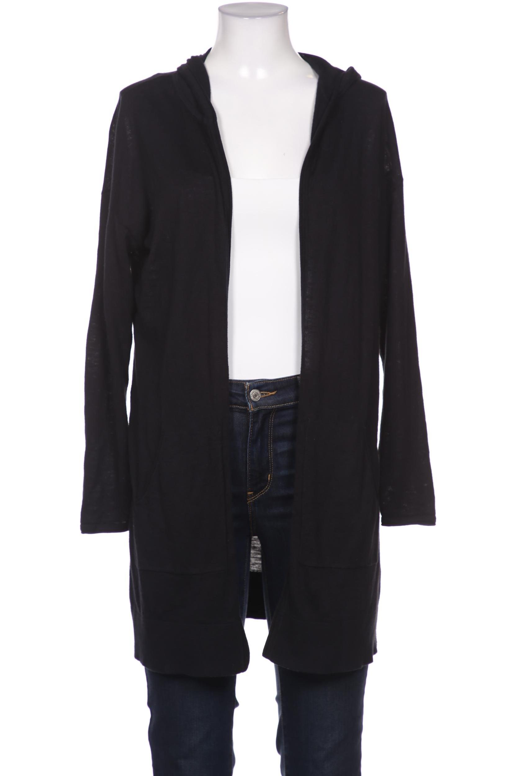 

edc Damen Strickjacke, schwarz, Gr. 38
