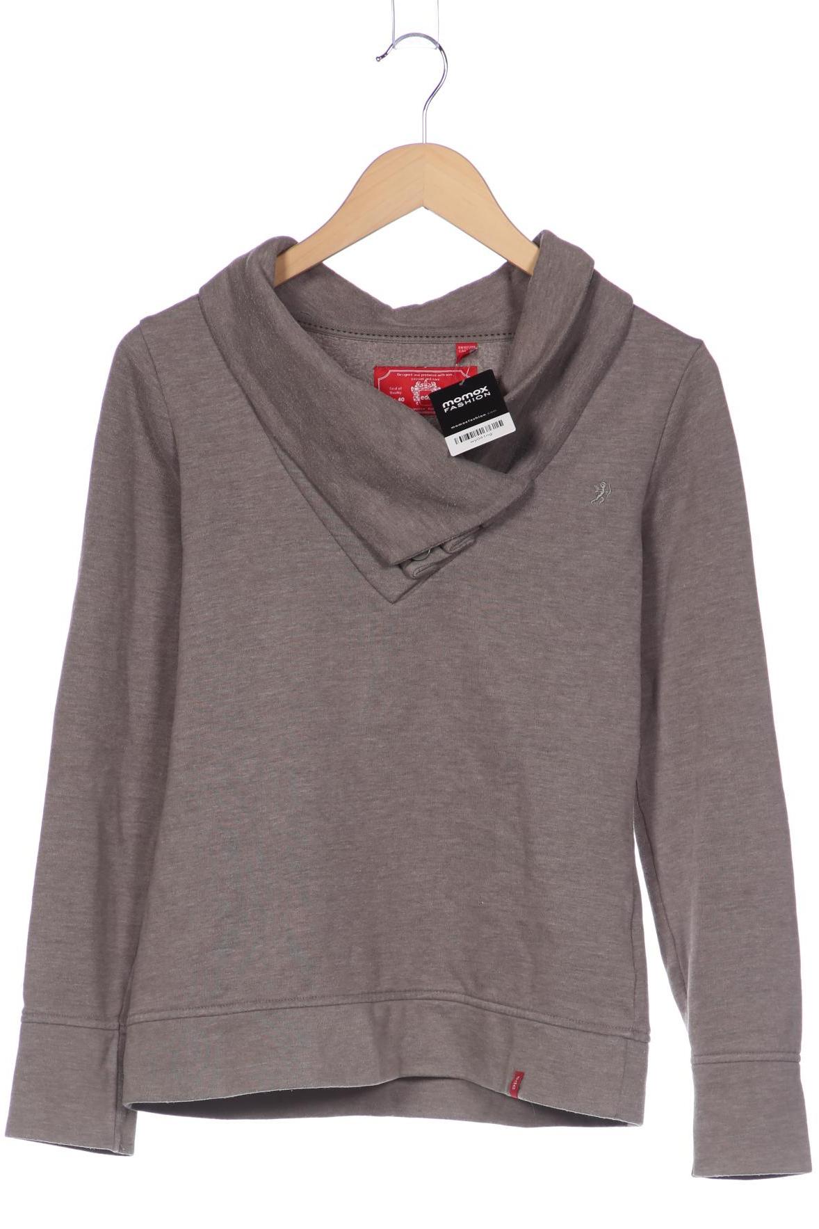 

edc Damen Sweatshirt, braun, Gr. 36