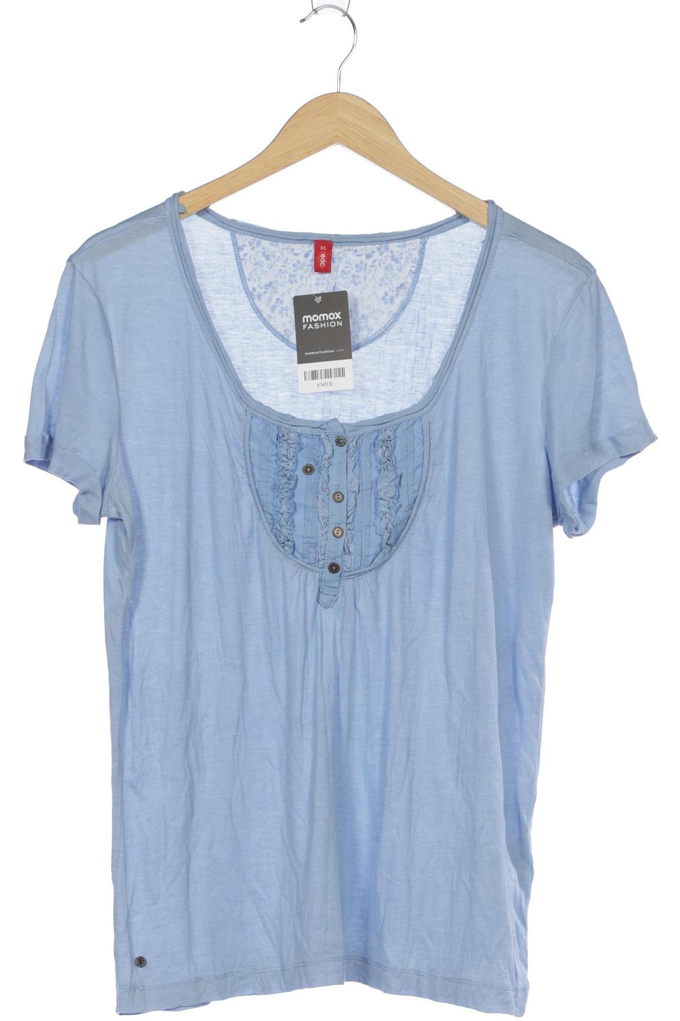 

edc Damen T-Shirt, blau