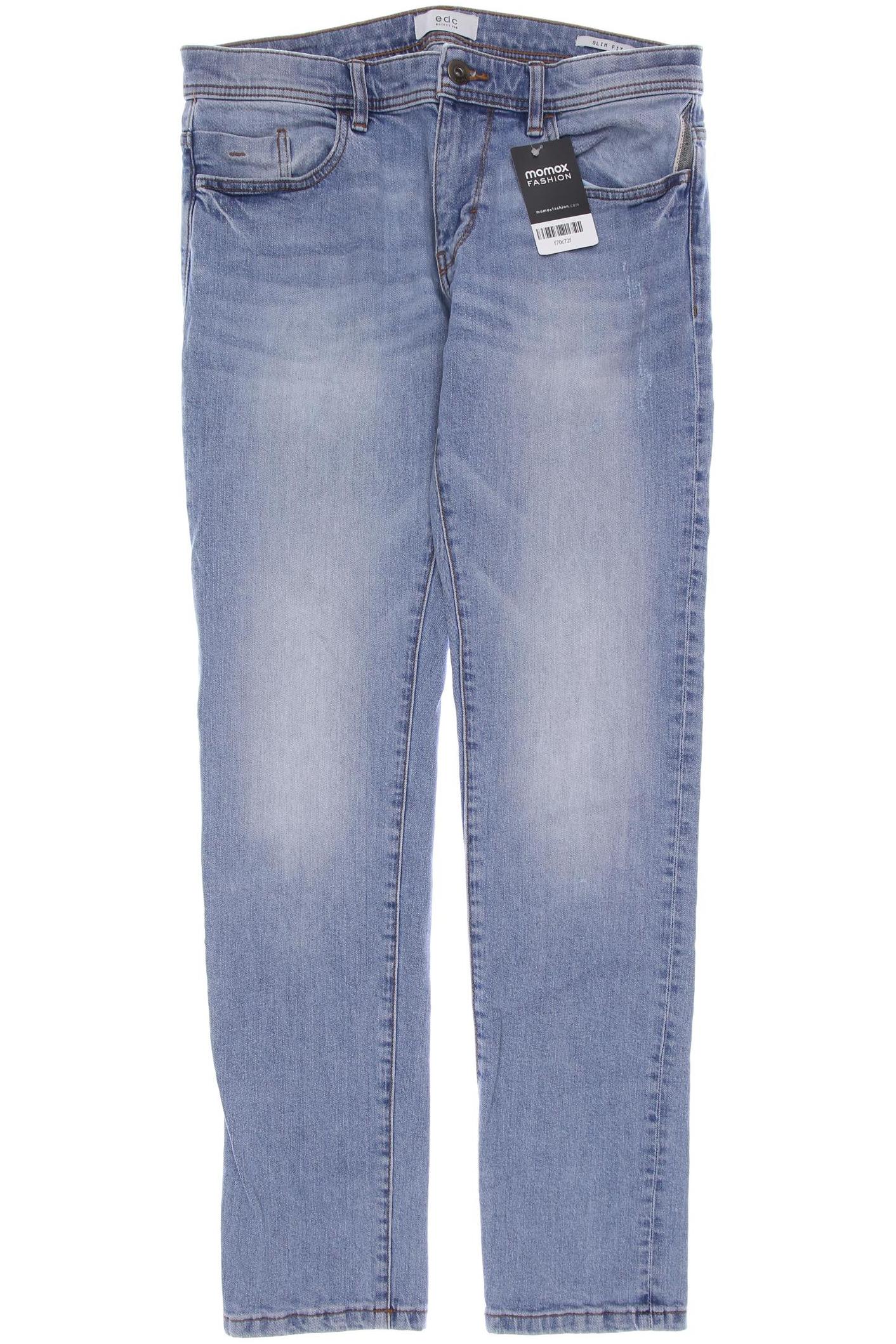 

edc Herren Jeans, blau, Gr. 44