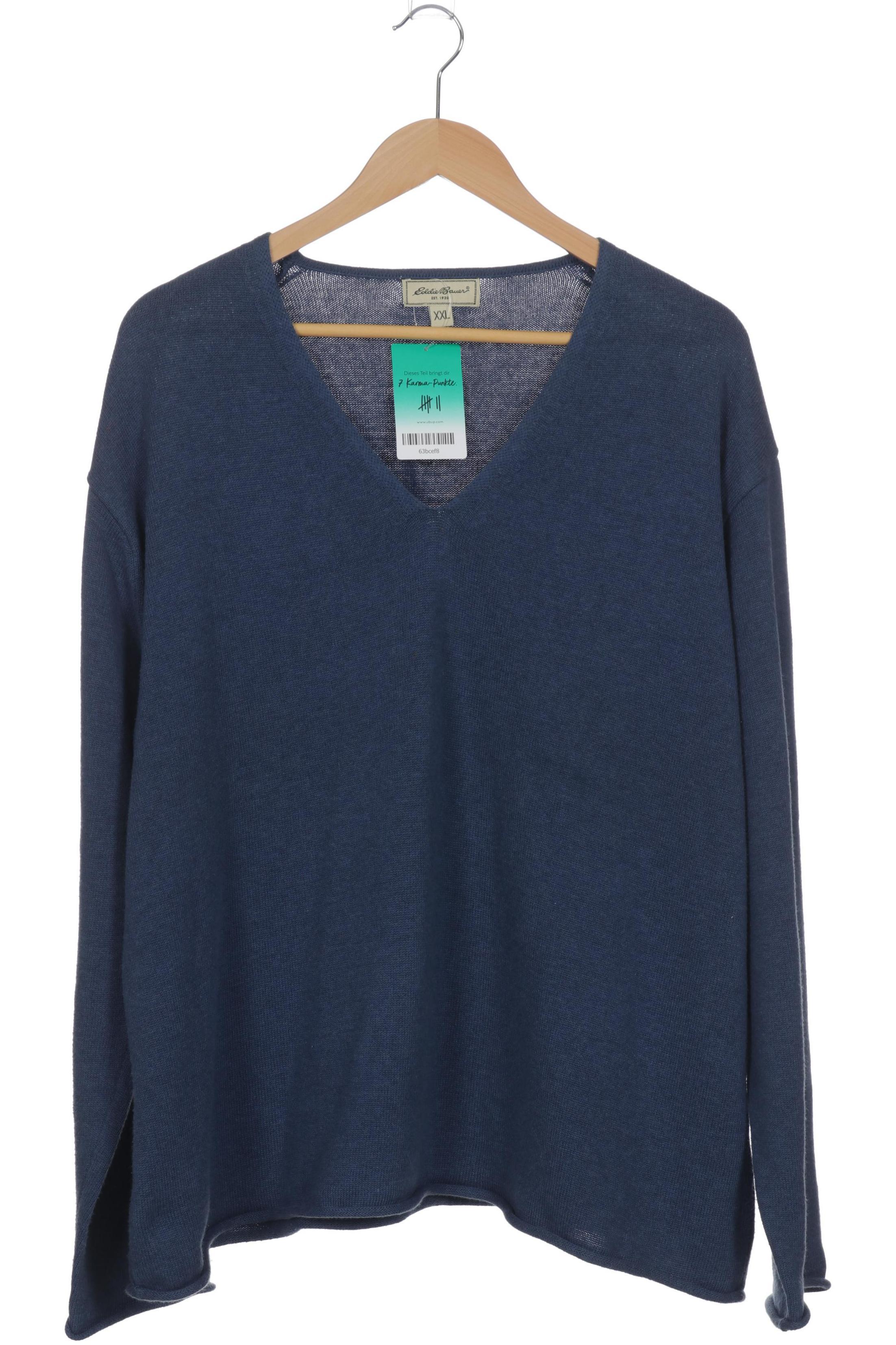 

Eddie Bauer Damen Pullover, blau, Gr.