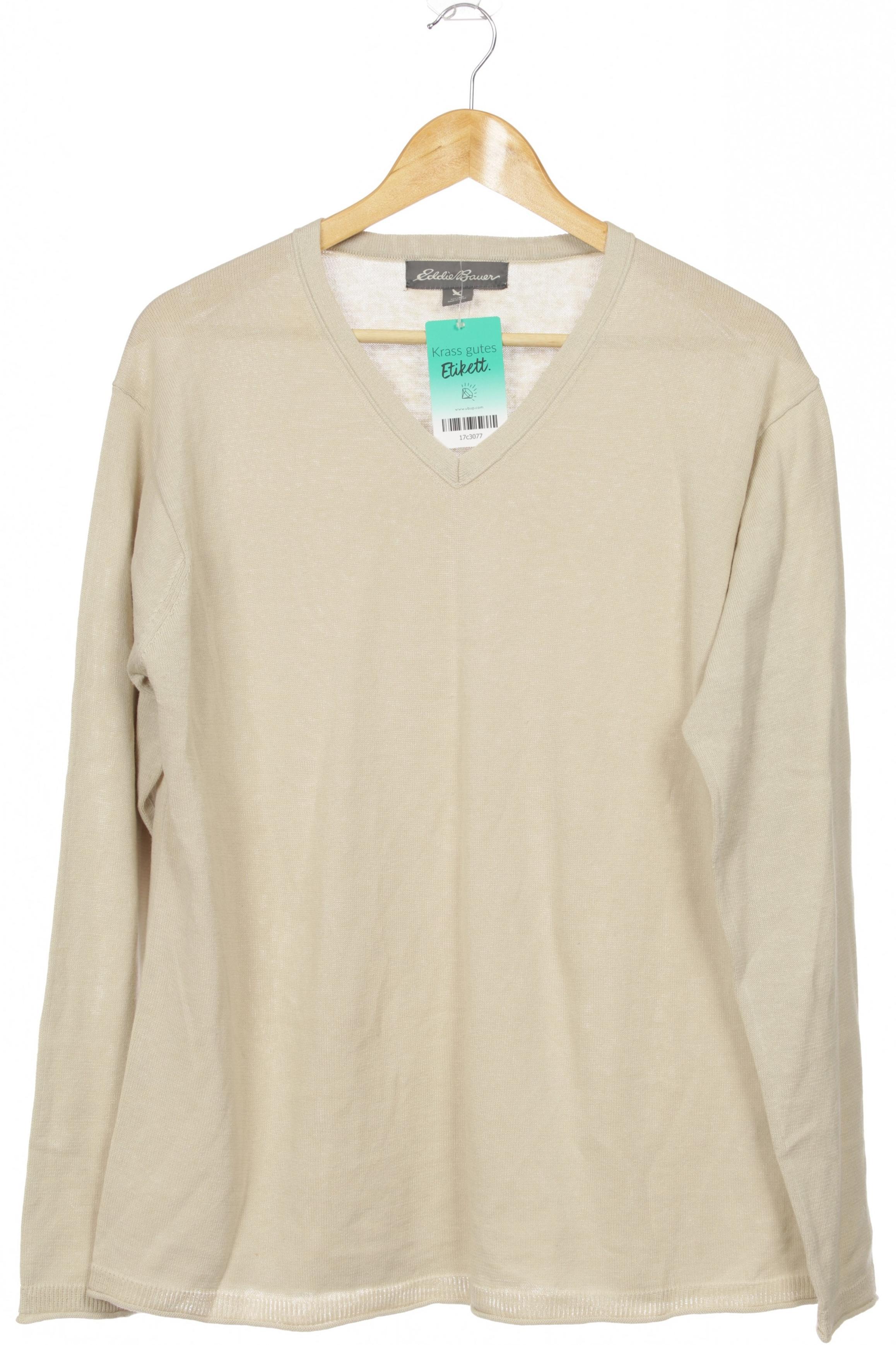 

Eddie Bauer Herren Pullover, beige, Gr.