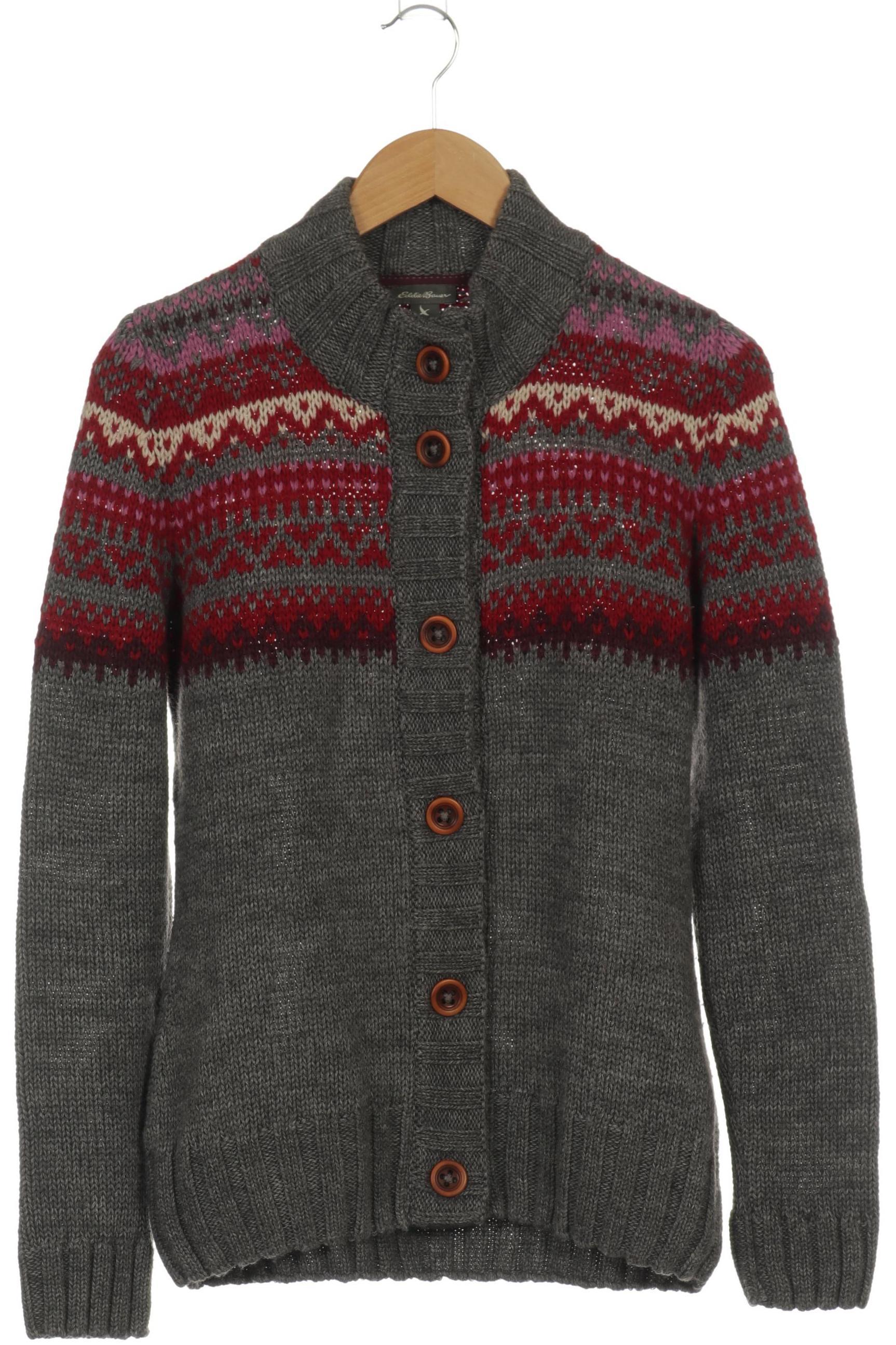 

Eddie Bauer Damen Strickjacke, grau, Gr.