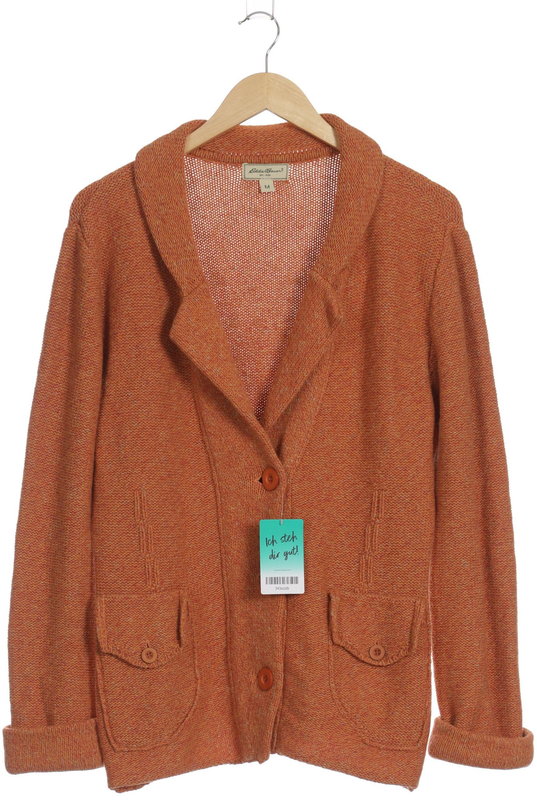 

Eddie Bauer Damen Strickjacke, orange, Gr.