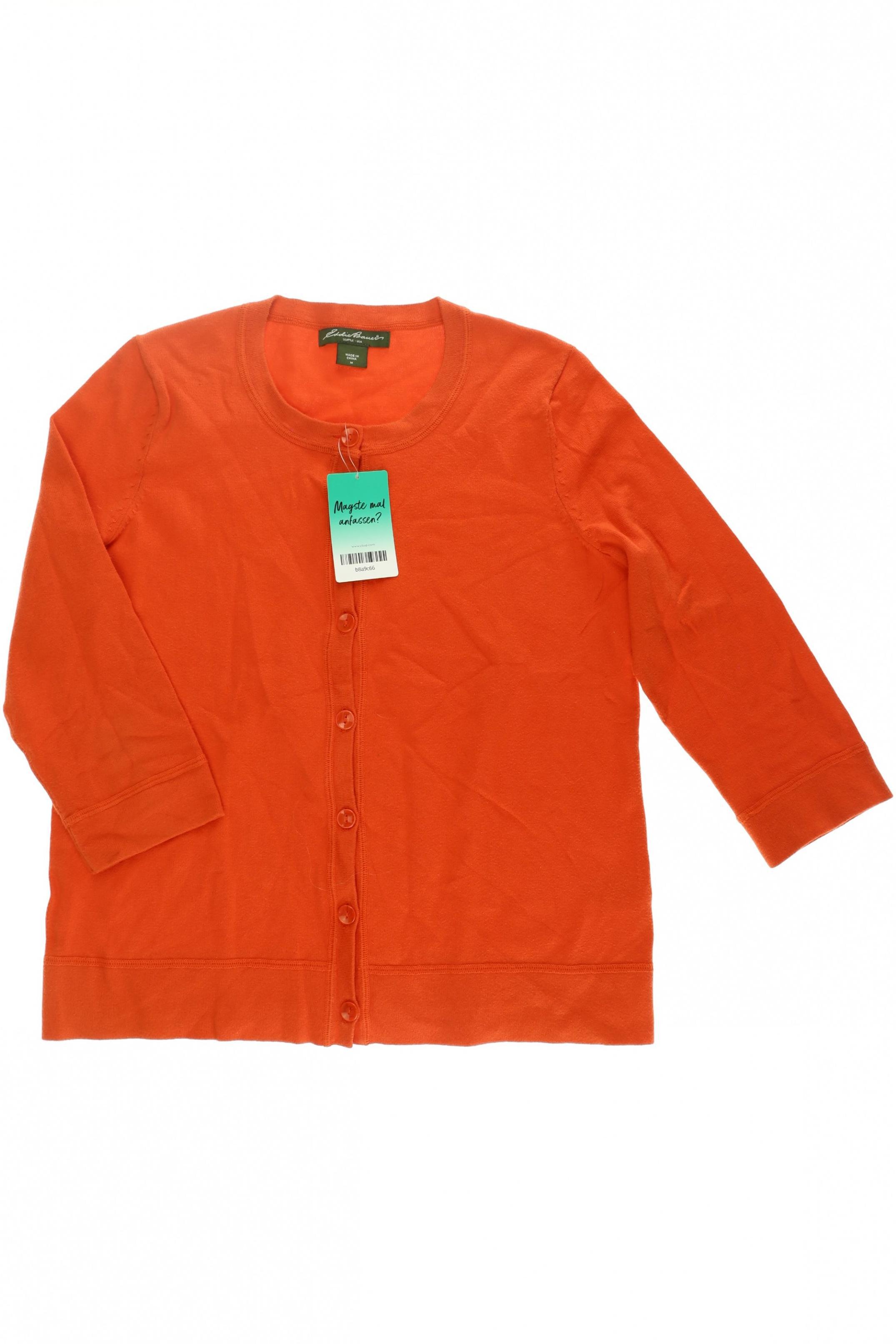 

Eddie Bauer Damen Strickjacke, orange, Gr.