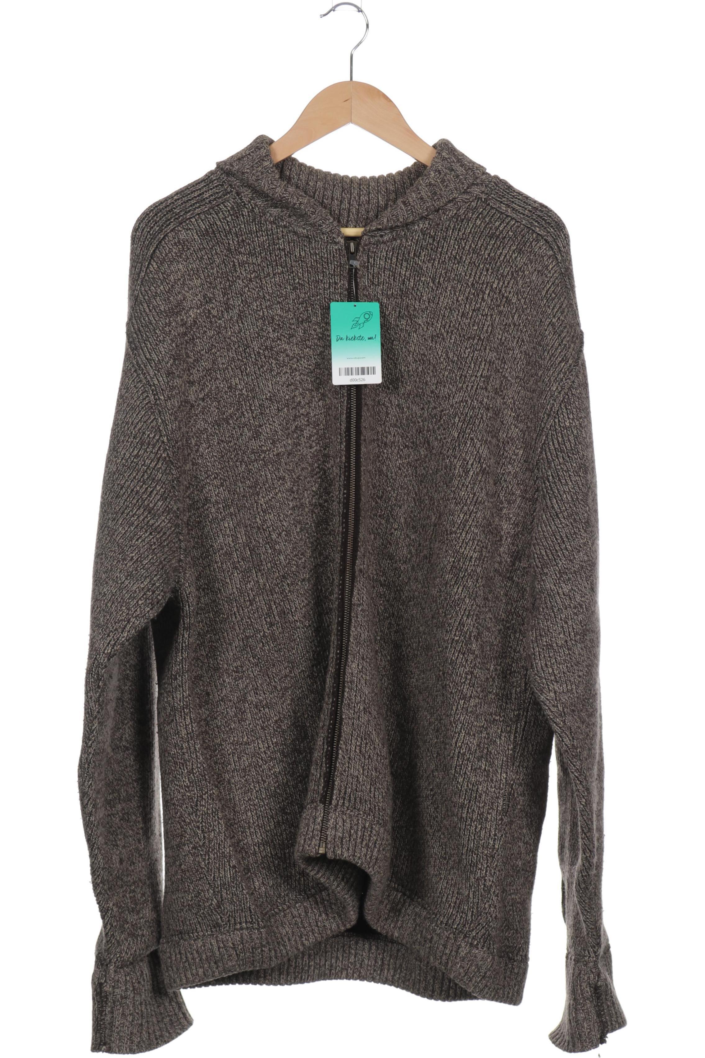 Thumbnail - Eddie Bauer Herren Strickjacke, grau, Gr.