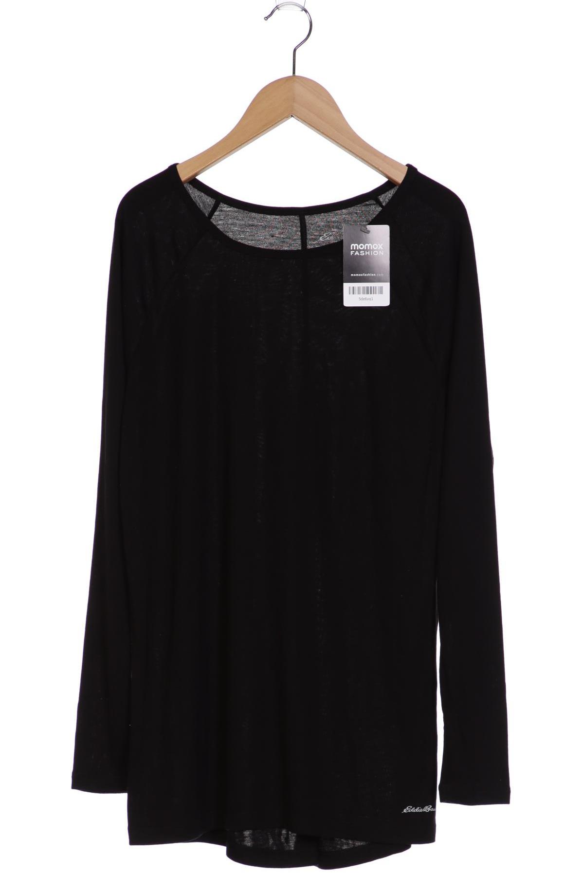 

Eddie Bauer Damen Langarmshirt, schwarz, Gr. 38
