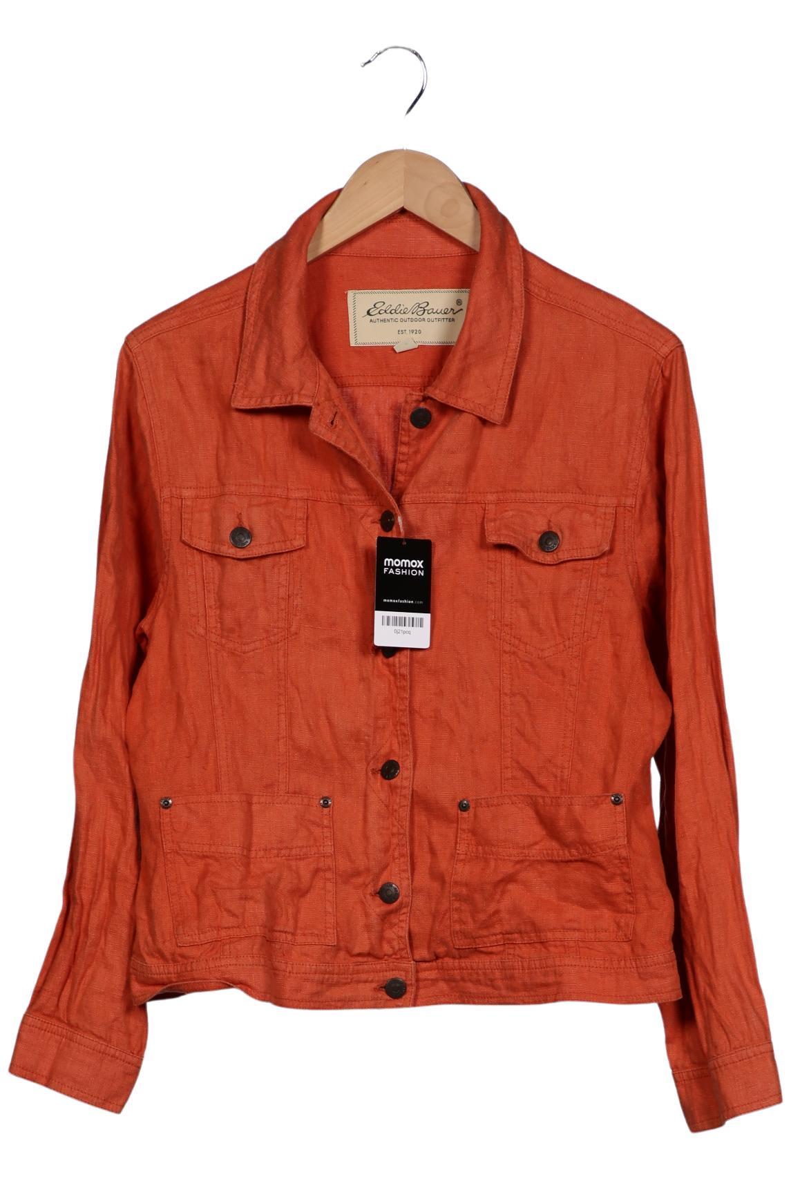 

Eddie Bauer Damen Jacke, orange, Gr. 42